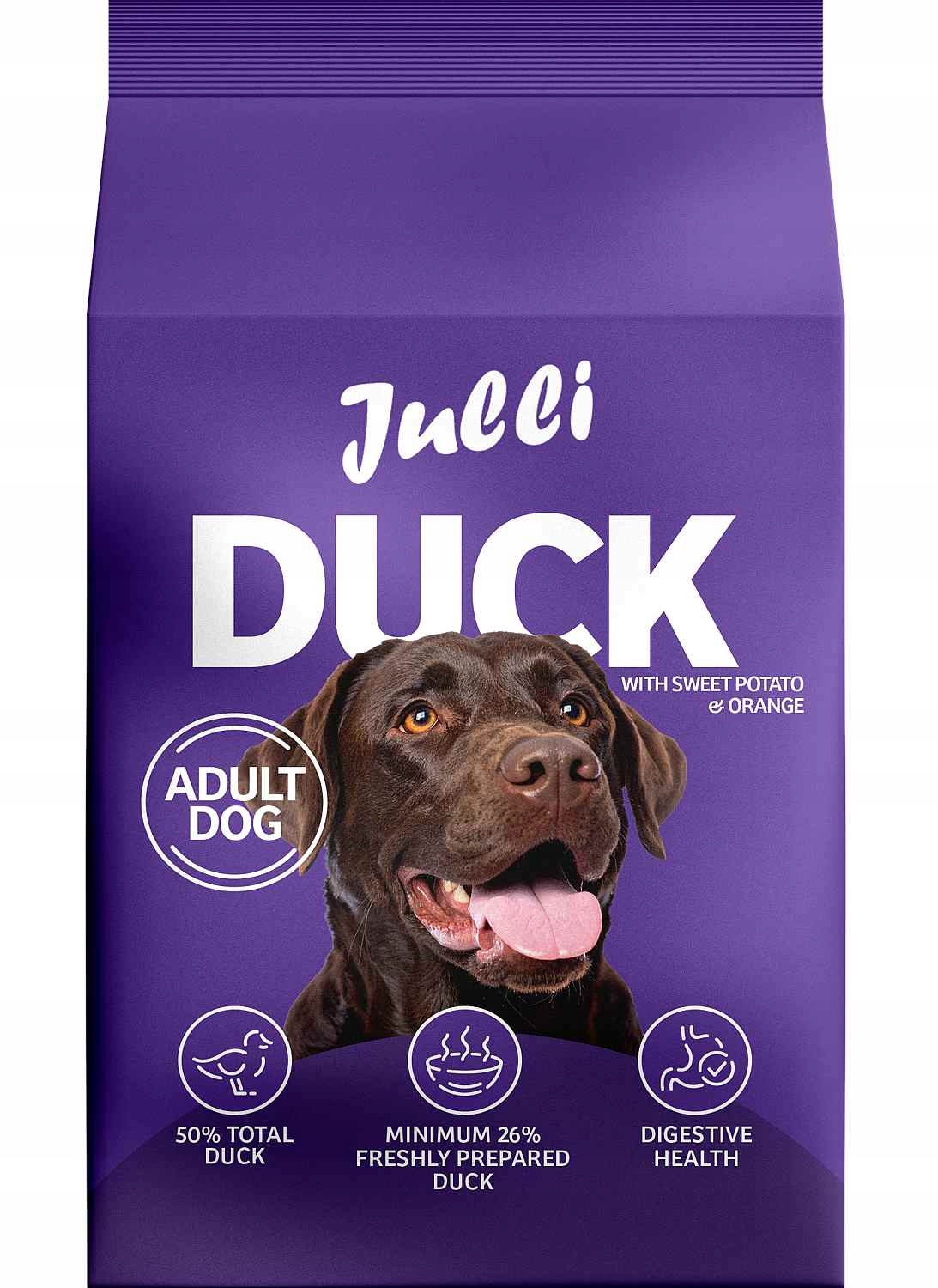 Levně Julli Dog Grain Free Adult rich in fresh Duck & Potato 2kg