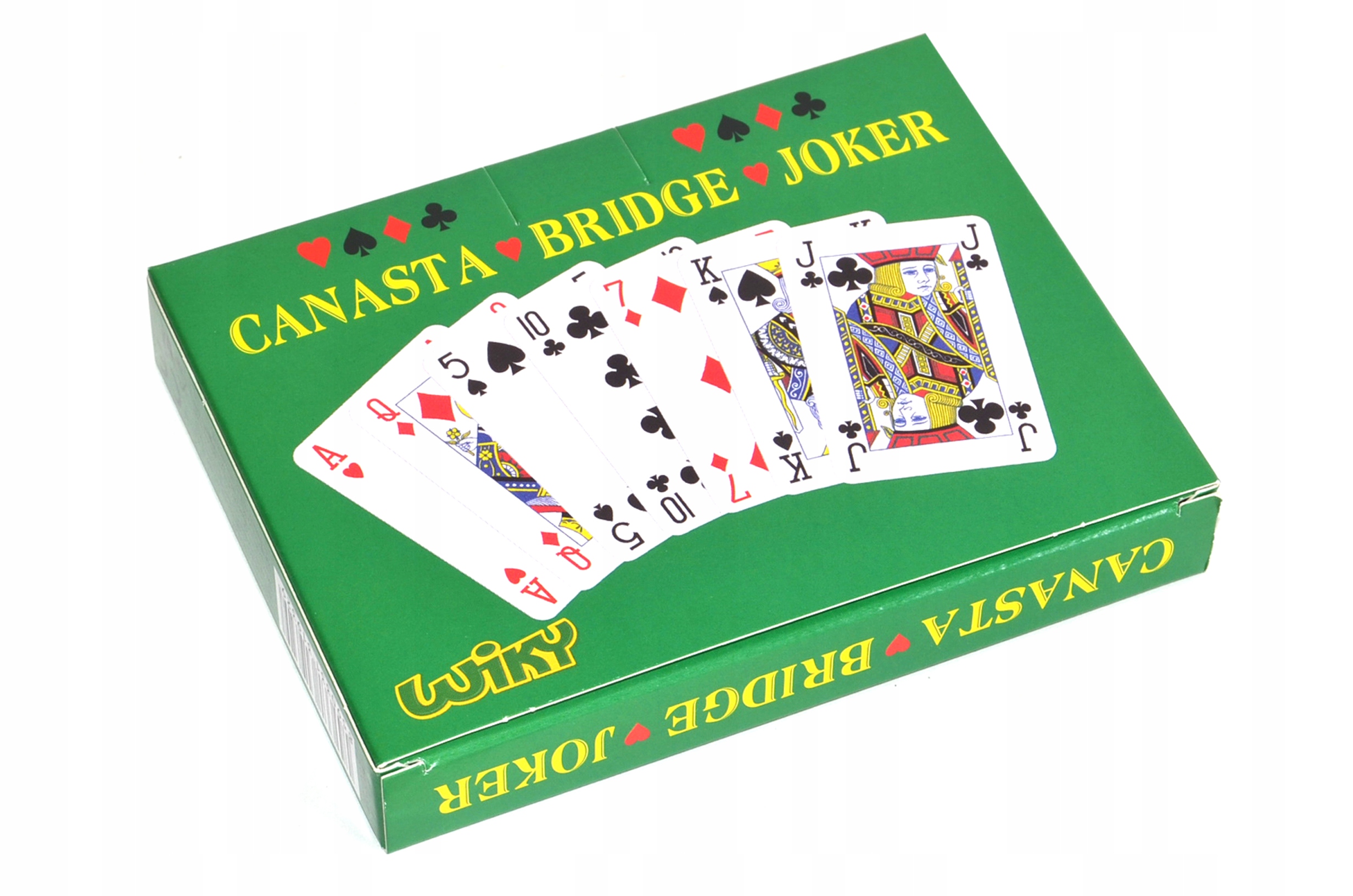 Karty Canasta Hydrodata 2x54 szt. w papierowym pudełku