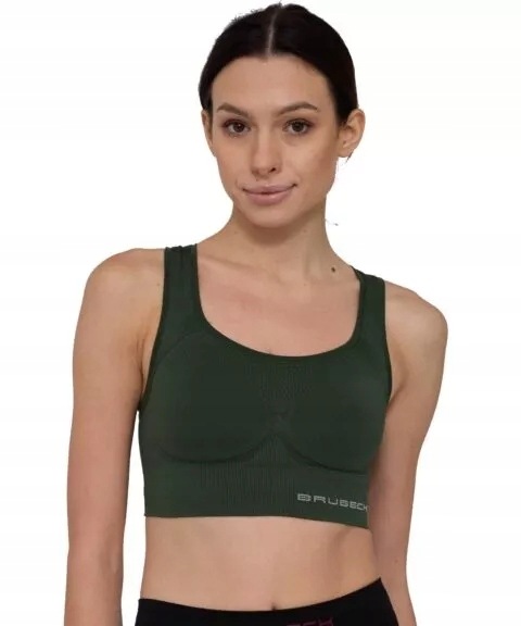 CR1033W Crop top Gym zielony XL
