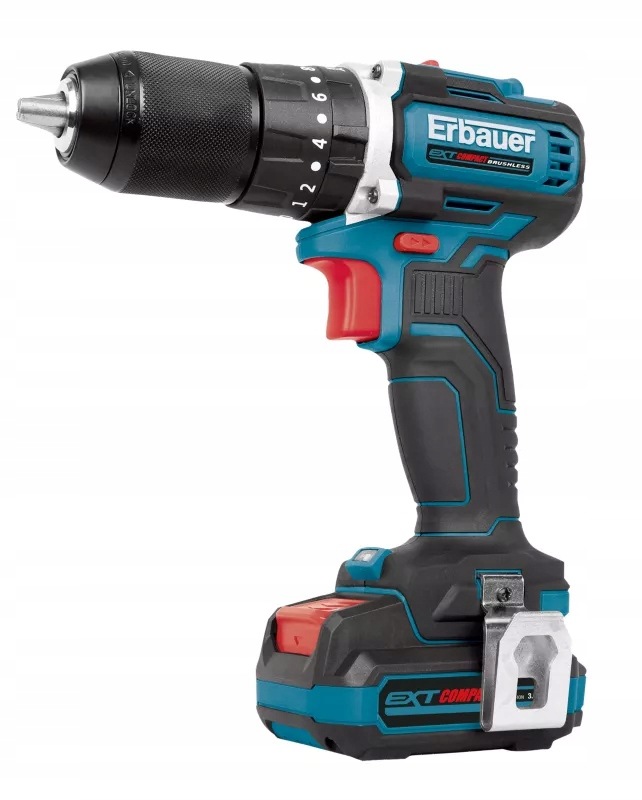 Aku Vrtačka Erbauer G2 12 V 1 x 3 Ah