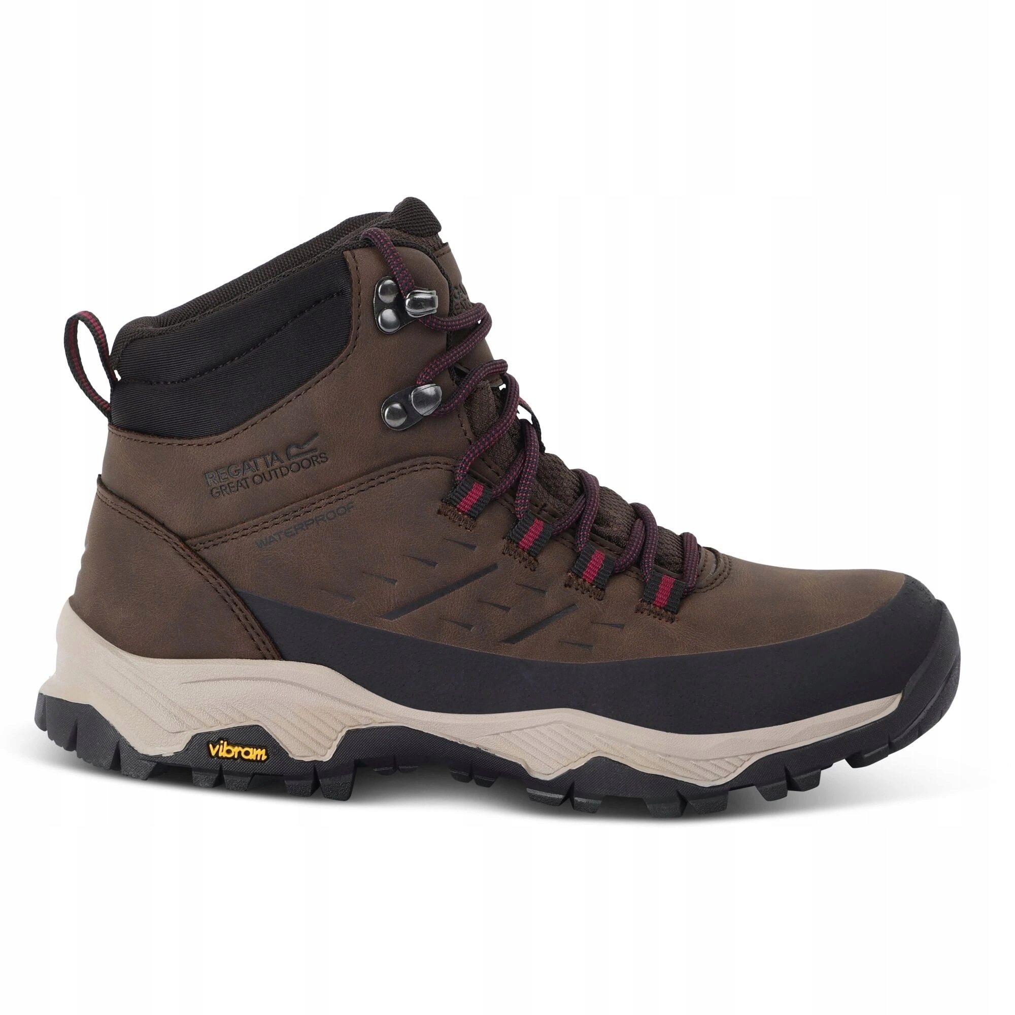 Regatta buty trekkingowe wysokie Blake Vibram r.37 RWF900 1TW Brązowe