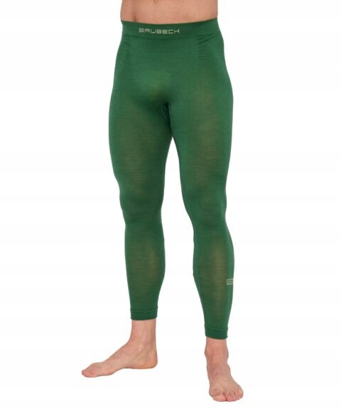 LE1429M Spodnie męskie Active Merino zielony XXL