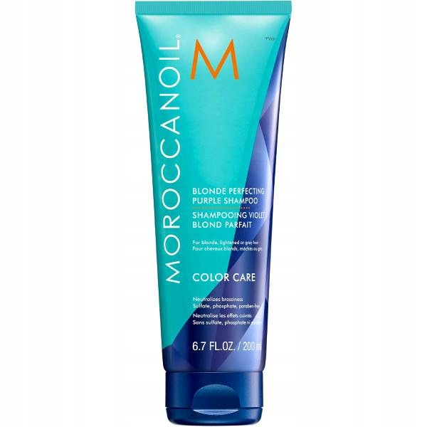 Moroccanoil Color Care Fioletowy Szampon Tonujący Dla Blondynek 200 ml