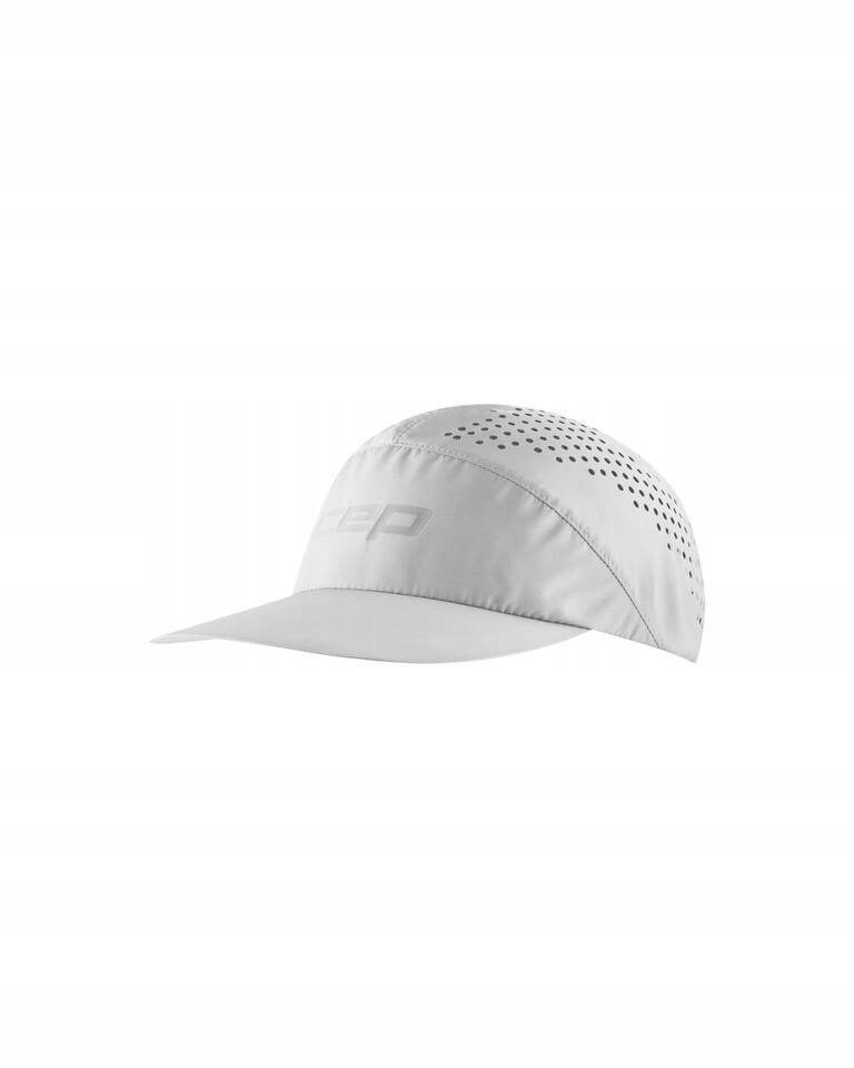 Czapka do biegania z daszkiem Pro Run Ultralight unisex szara