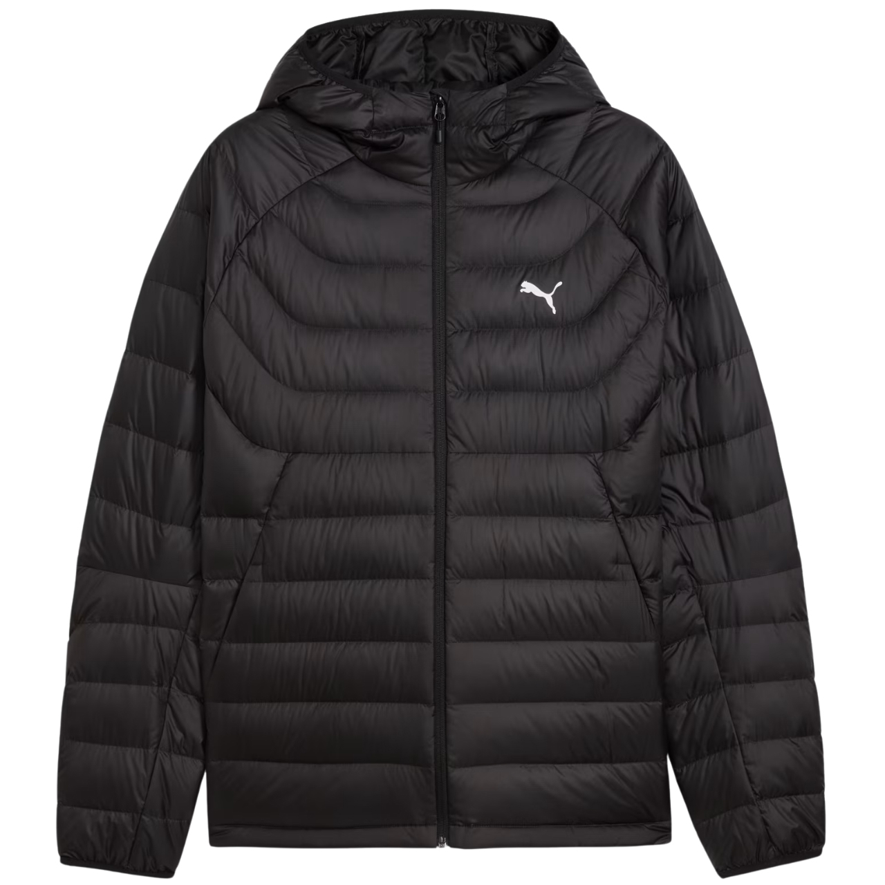 Pánská bunda Puma péřová S Kapucí Sportovní zimní černá vel M