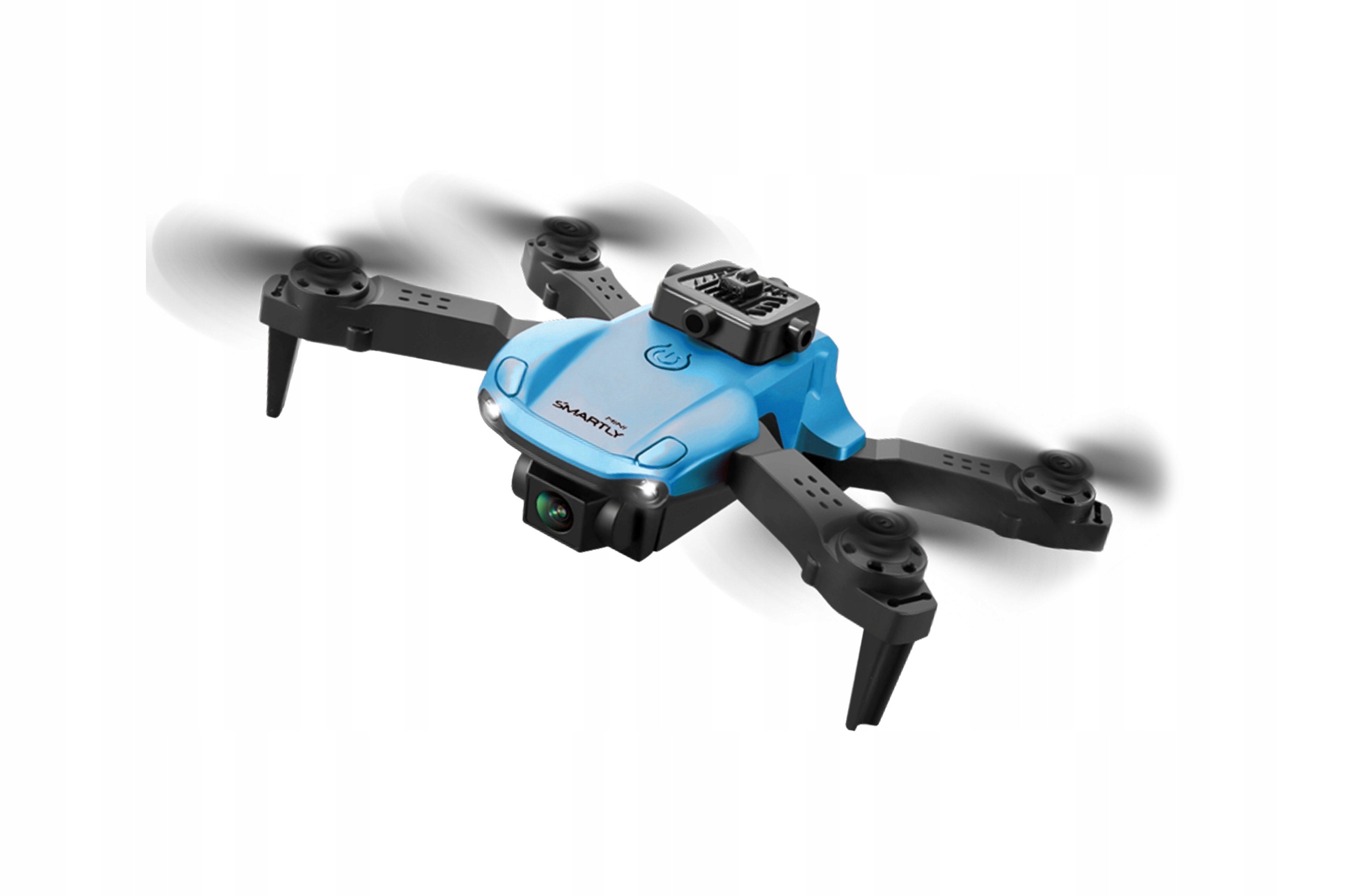 Dron Wiky Rc Smartly mini skládací 2,4 GHz modrý bez kamery