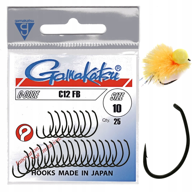 Gamakatsu Haczyk C12 #10 25 szt.