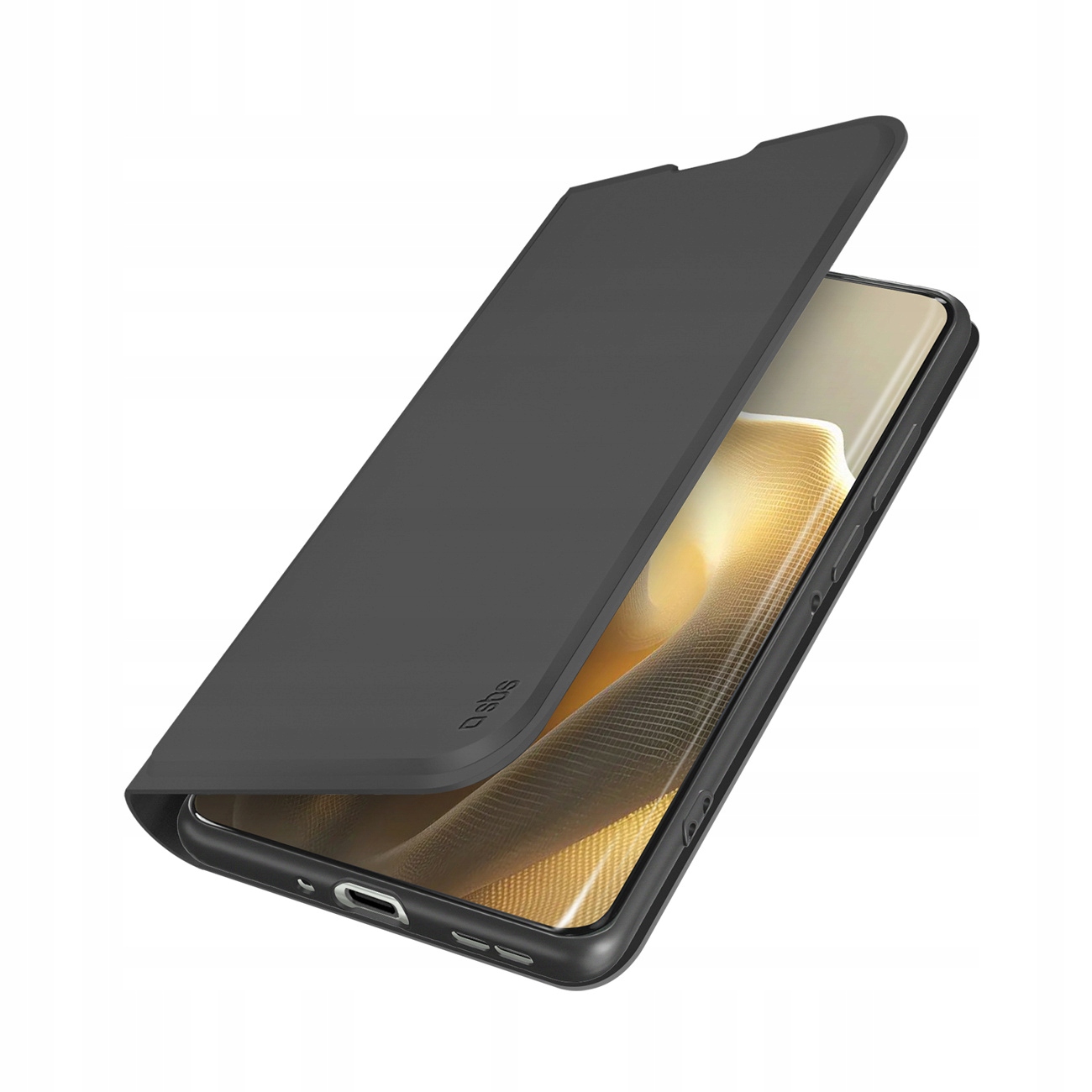 Etui Sbs Wallet Smooth na Motorola Edge 60 Pro z klapką czarne Sbs