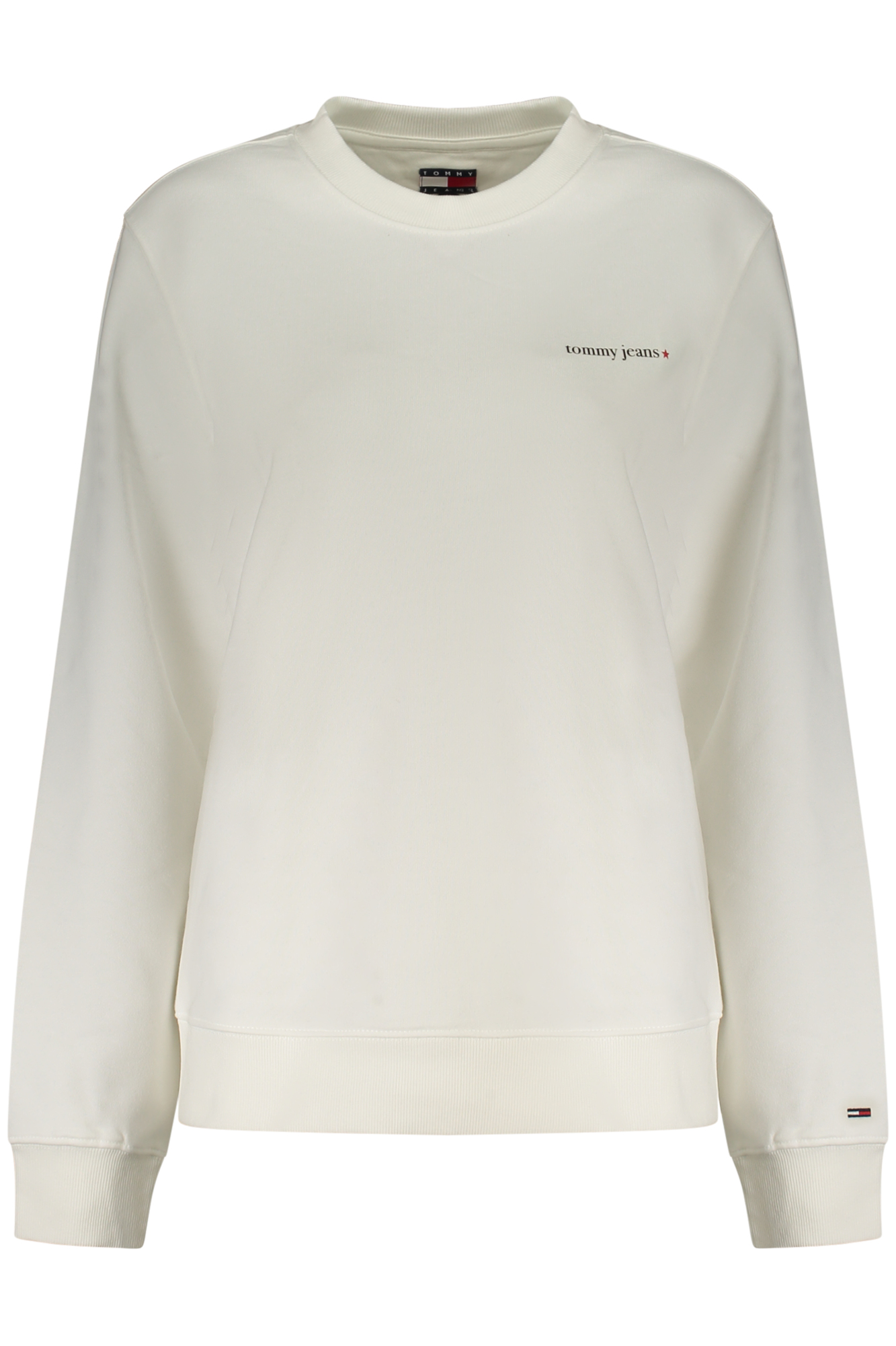 Tommy Jeans DW0DW22829 Dámská mikina bílá L