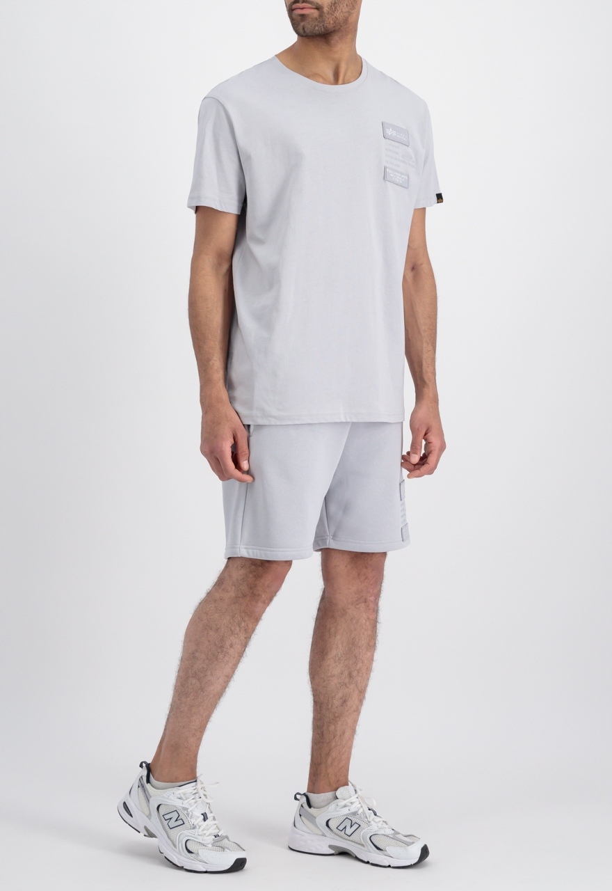 šortky Patch Short Lf pastel grey S
