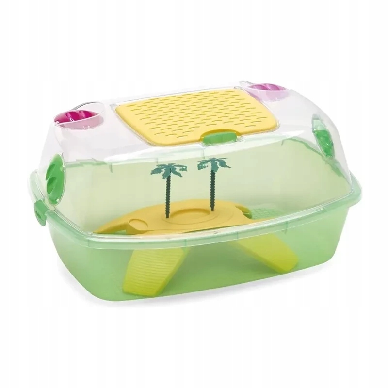Imac Dafne Beach terrarium dla żółwi zielone 54x39x27cm
