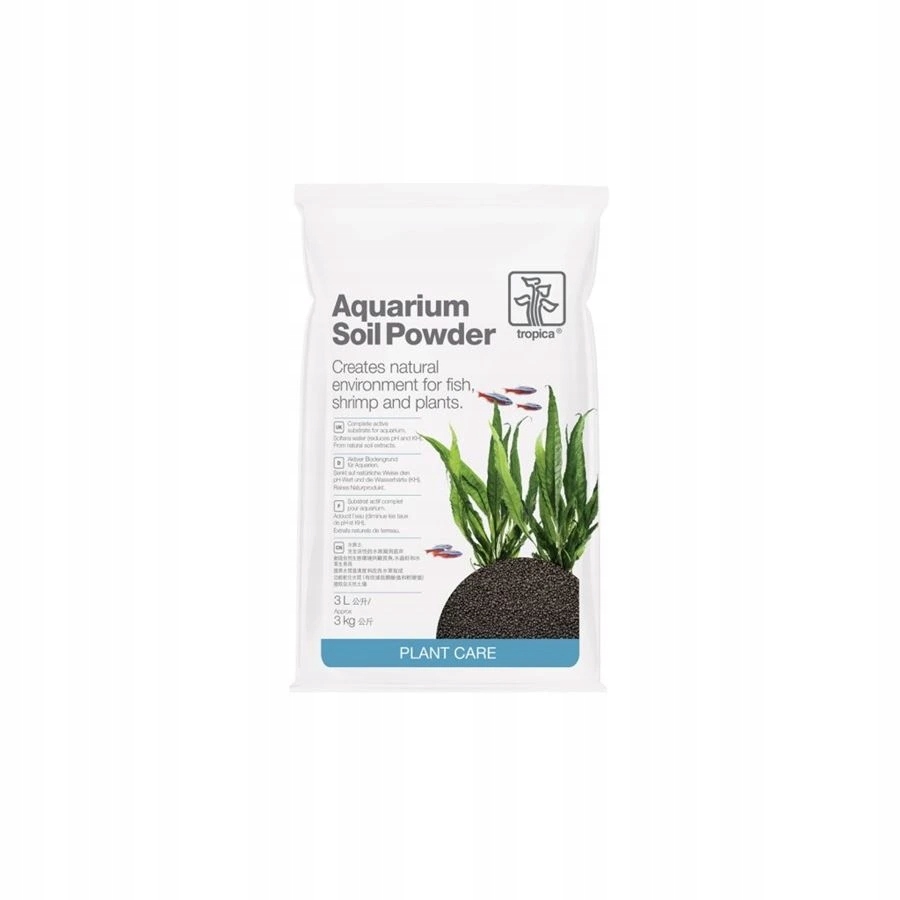 Tropica Substrát Aquarium Soil Powder 3 L
