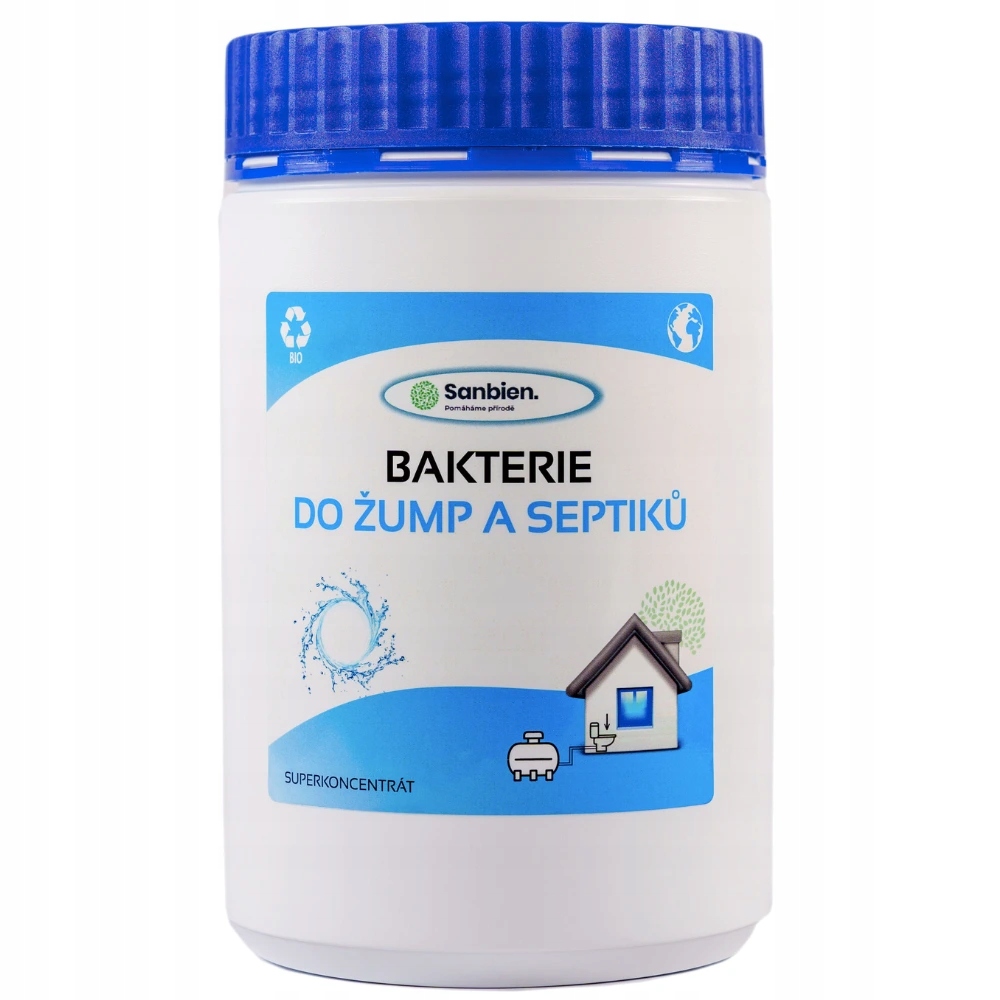 Bakterie do septiku Sanbien 1 kg – omezení zápachu a podpora rozkladu