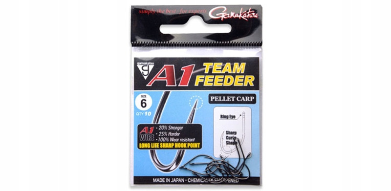 Gamakatsu A1 Team Feeder Pellet Carp, rozmiar 8