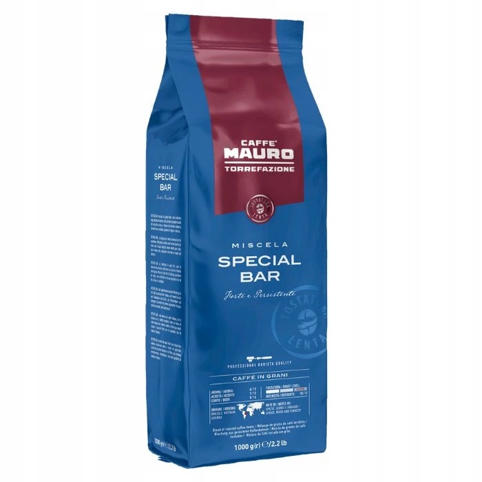 Levně Caffe Mauro Special Bar zrnková káva 1 kg