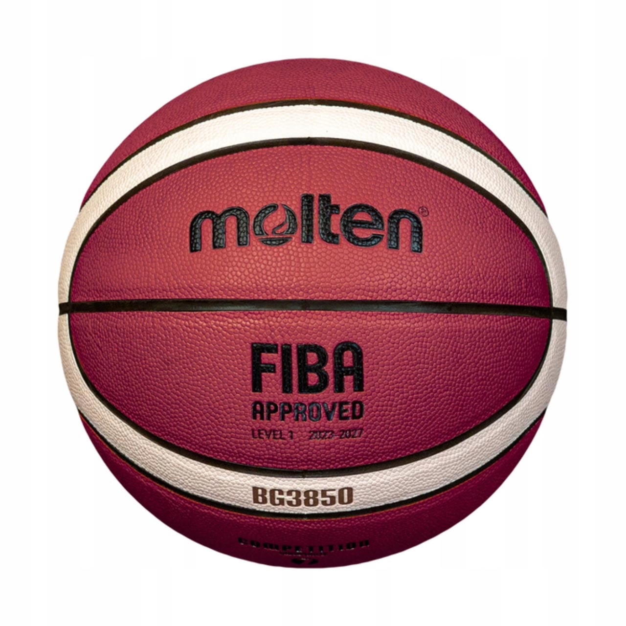 Basketbalový míč Molten Fiba Halová zápasová kožená velikost 6