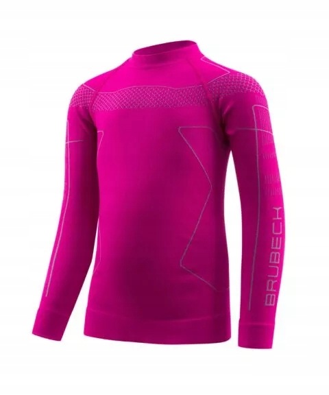 LS1611K Bluza dziecięca Thermo Kids fuksjowy/szary 116/122