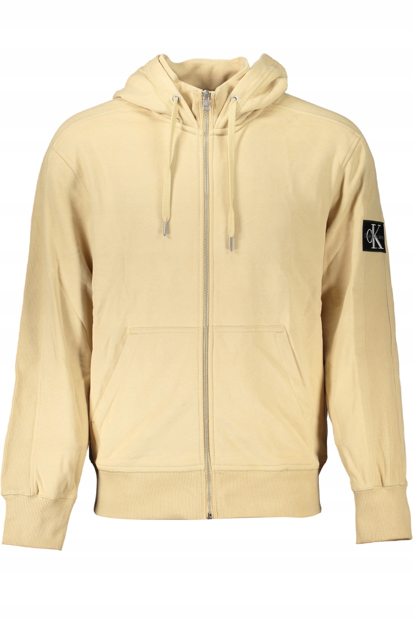 Calvin Klein J30J324956 Pánská mikina béžová 2XL