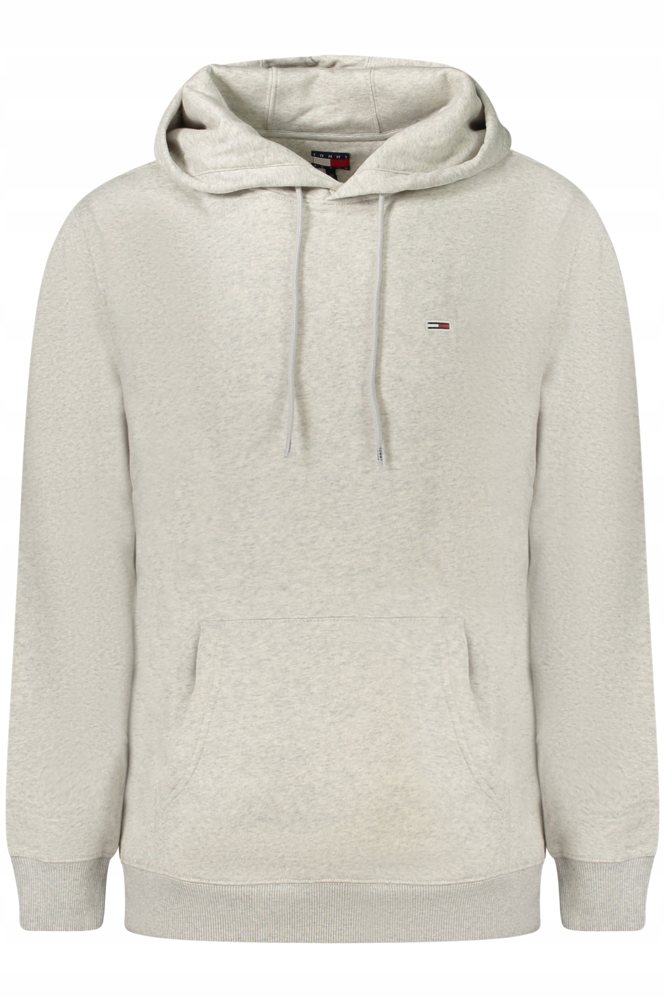 Tommy Jeans DM0DM20742 Pánská mikina s kapucí šedá M
