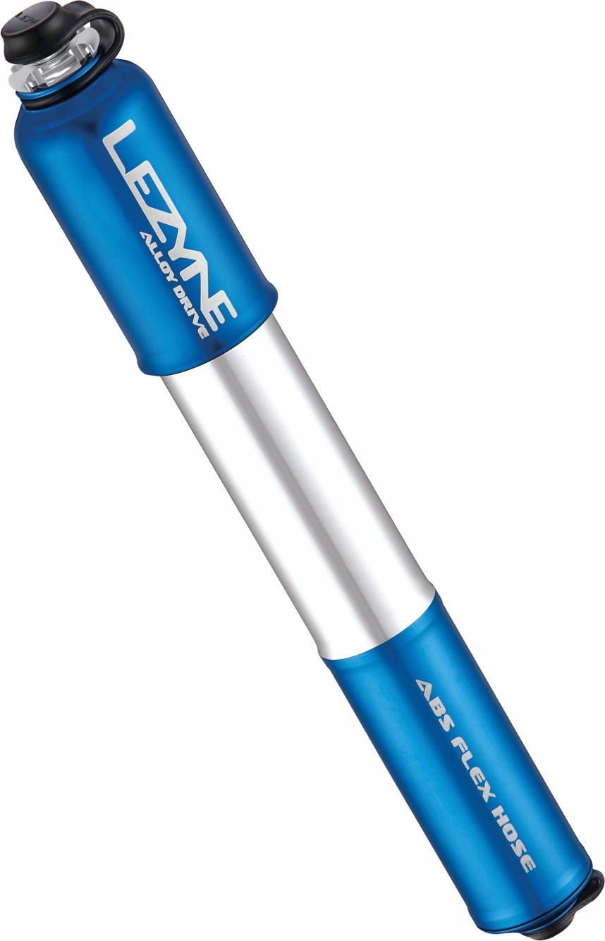 Lezyne Ruční pumpa Cnc Alloy Drive Medium, modrá