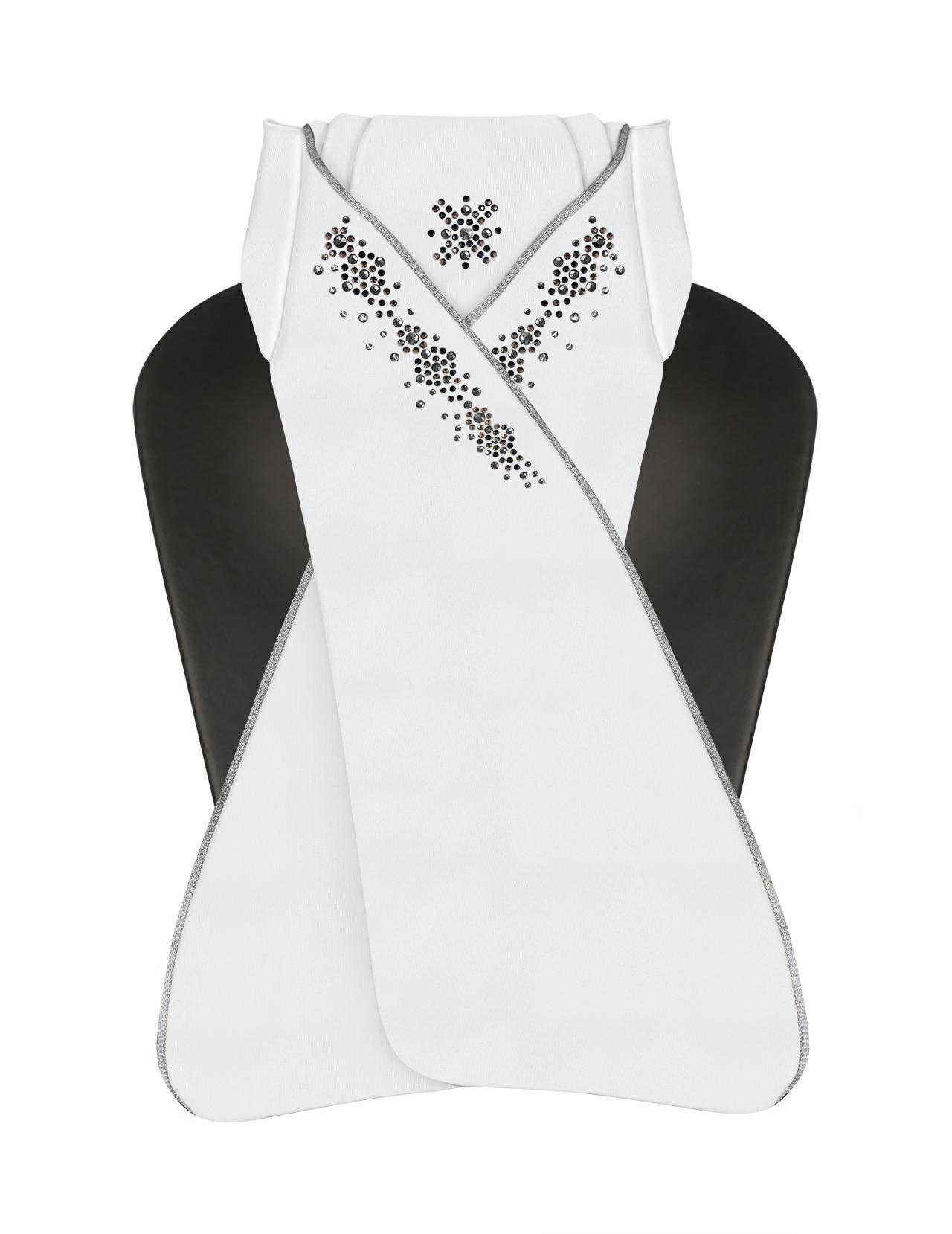 Plastron Fp Selene černo-hnědý M (36-38 cm)
