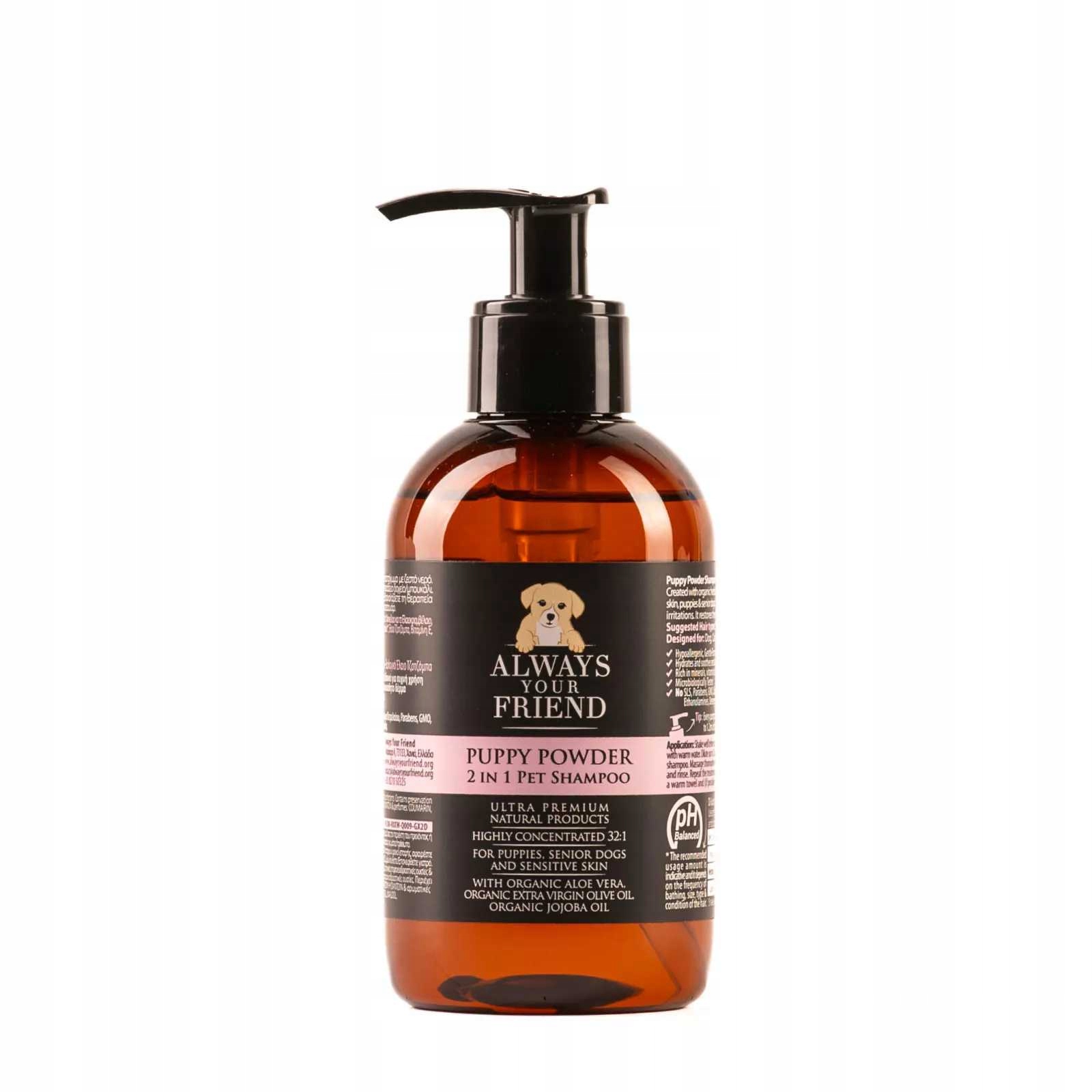 Levně Always Your Friend Ayf Puppy Powder 2v1 250ml