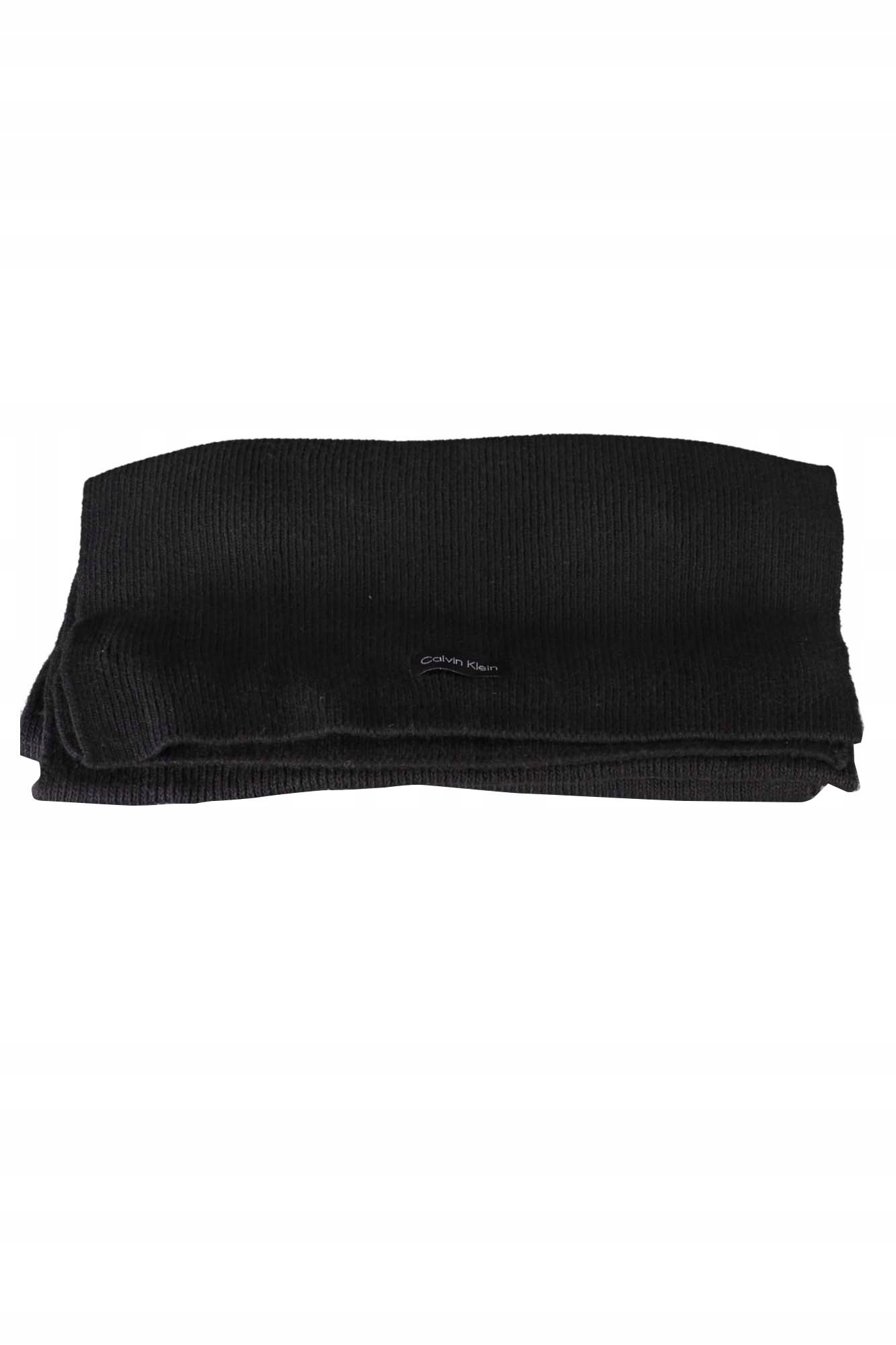 Calvin Klein K60K608485 Dámská šála černá 30 x 192 cm