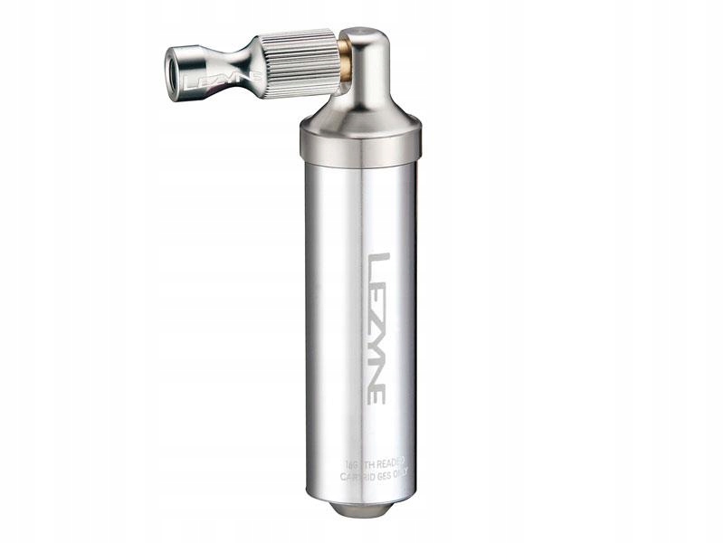 Ruční pumpička Lezyne Alloy Drive CO2 1x plynová bombička 16 g stříbrná (new)