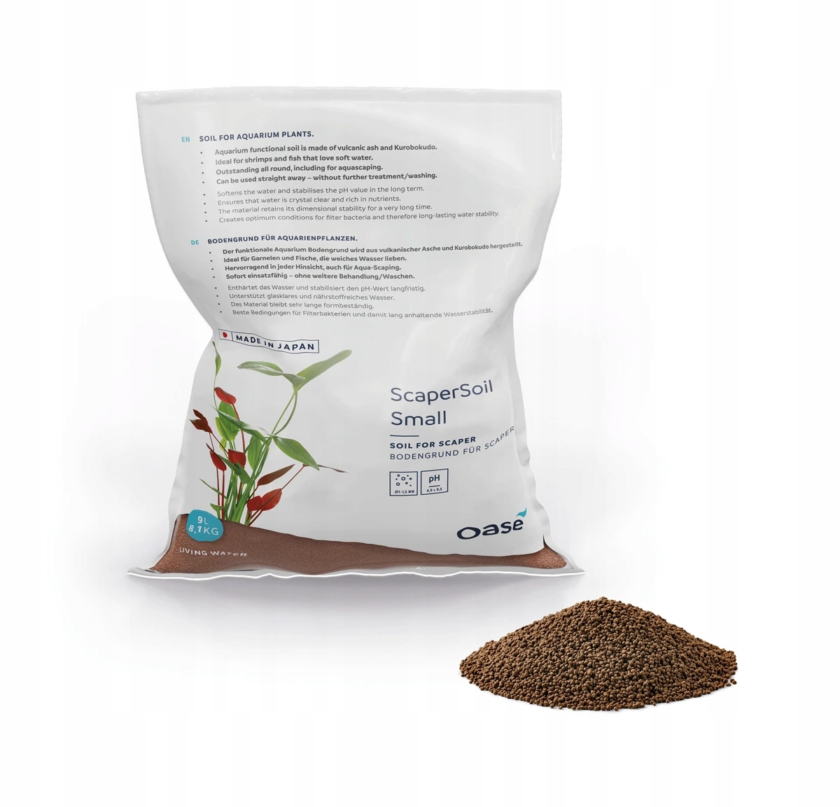 Oase ScaperLine Small substrát hnědý 9 l