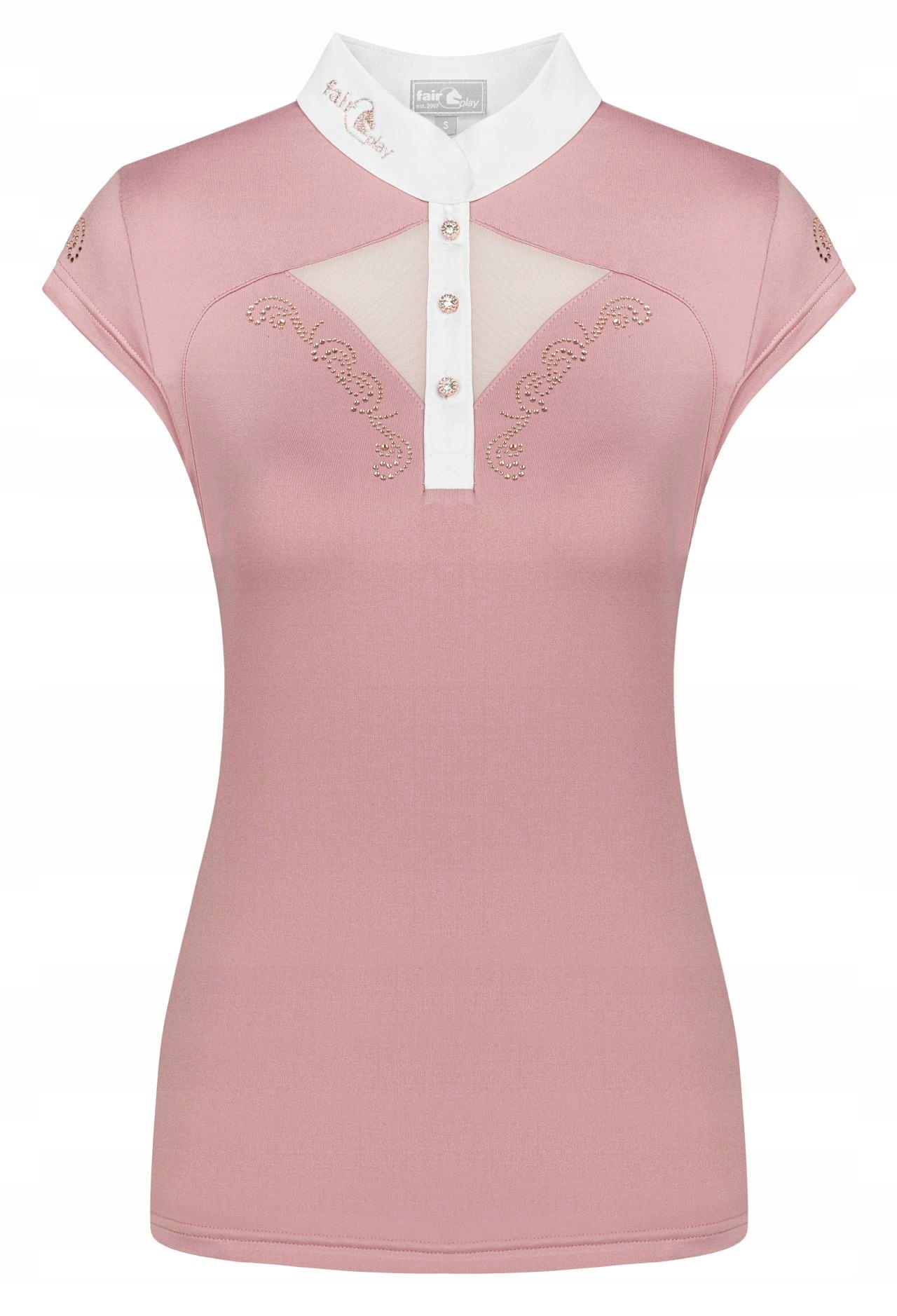 Tričko Fp Cecile Sl špinavě růžové 38 Rosegold