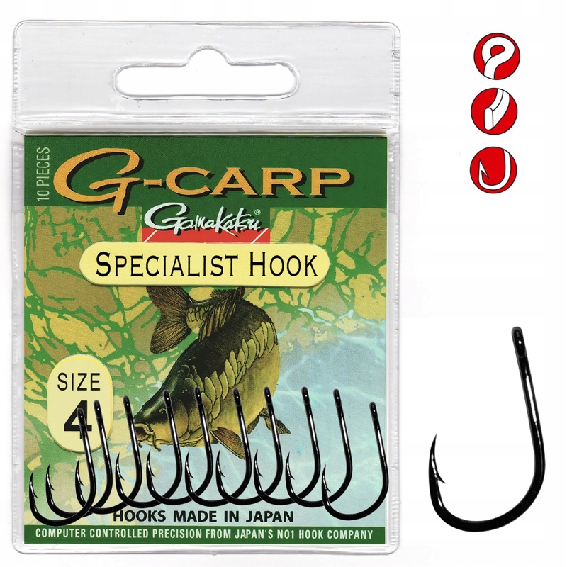 Gamakatsu G-Carp Specialist Hook #4
