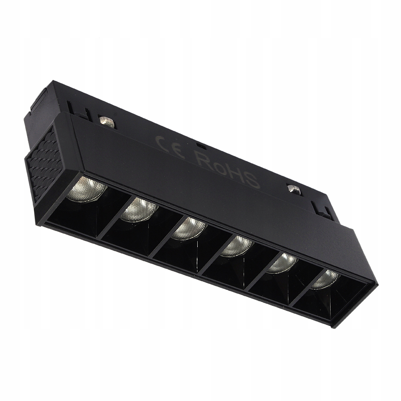 Magnetická lampa pro kolejnice DDCX-006 Led 6W Černá Teplá Barva 3000K