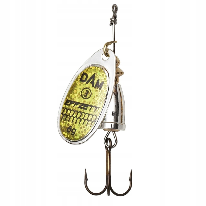 Dam Effzett Executor Spinner Reflex Gold, #2 4g