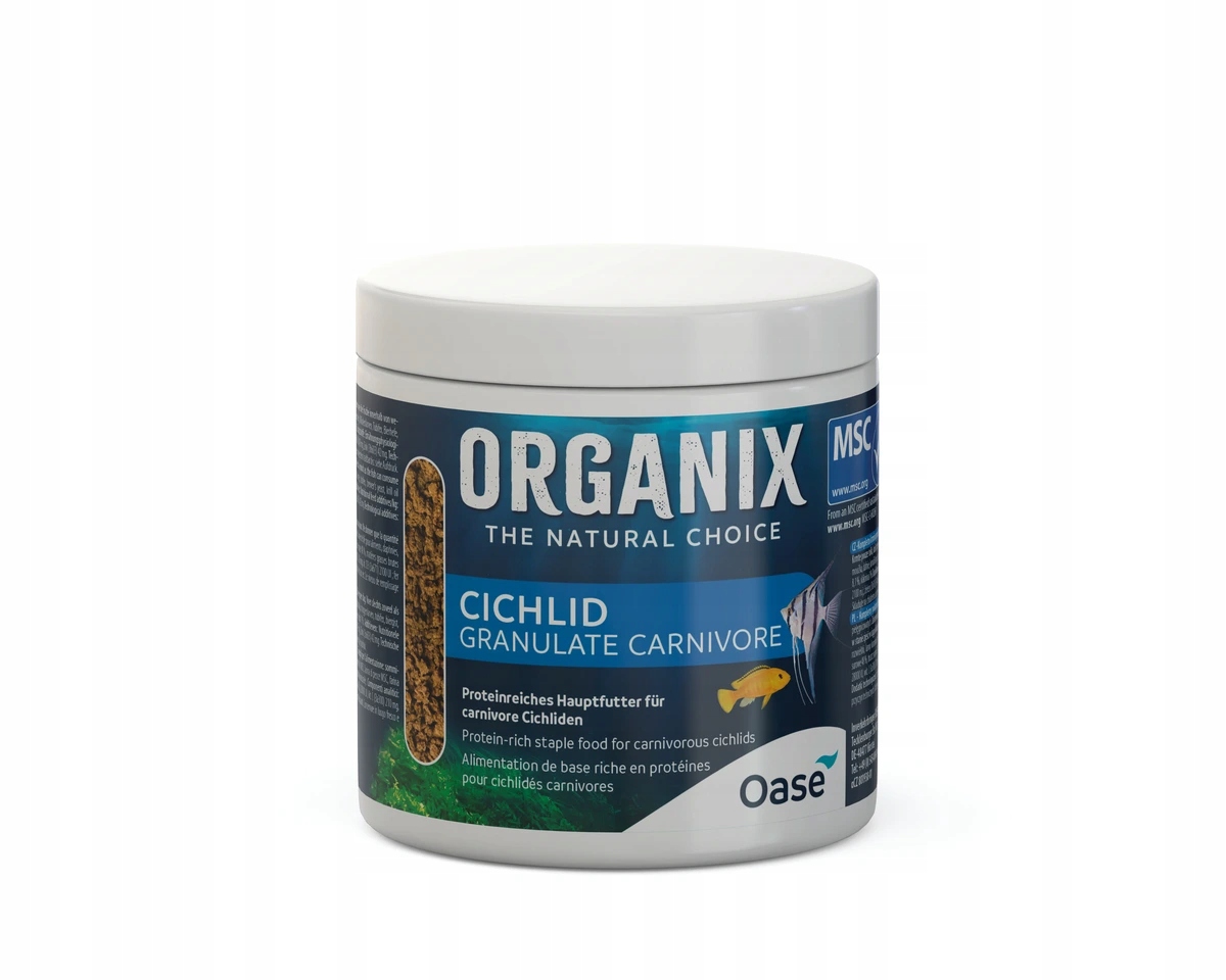 Oase Organix Cichlid Carni. Granulate 500 ml akvarijní krmivo