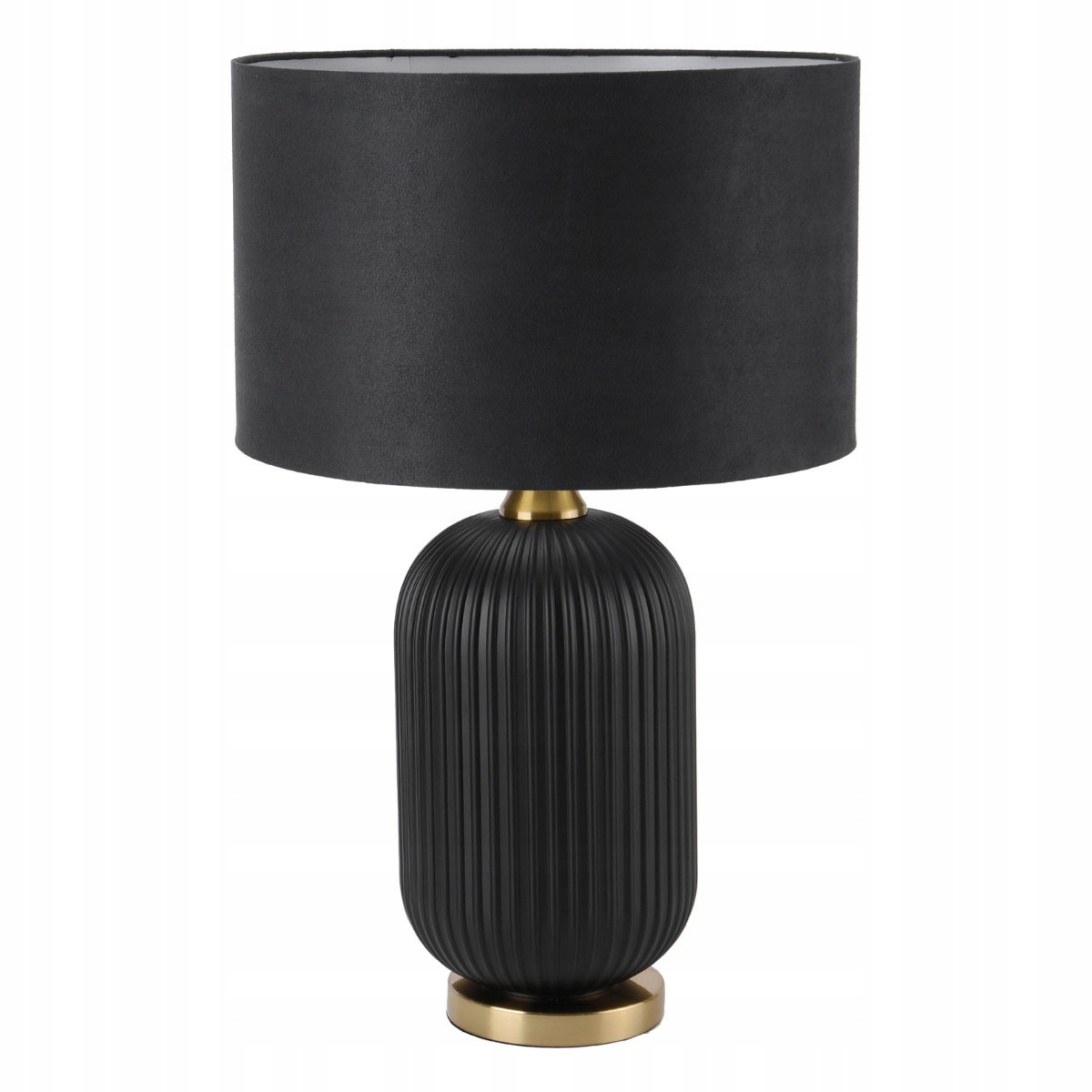Stolová lampa Tamiza 65 cm čierna 1xE27