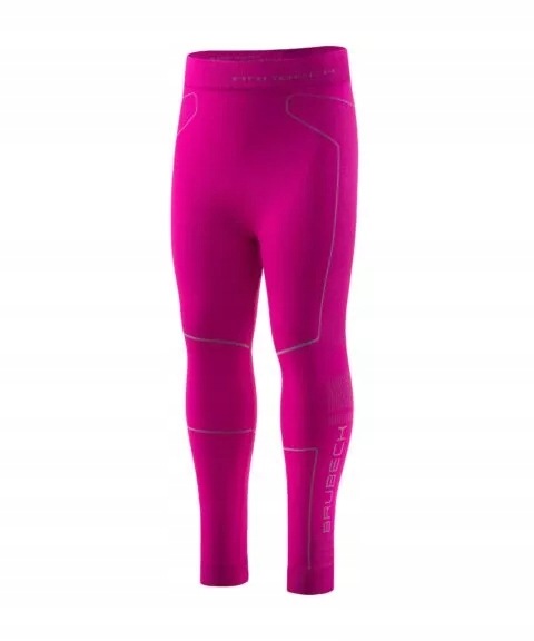 LE1353K Spodnie dziecięce Thermo Kids fuksjowy/szary 92/98