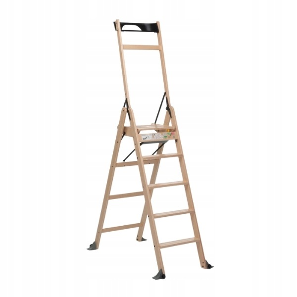 Drevený rebrík LaScala 5 Natural prírodný Foppapedretti