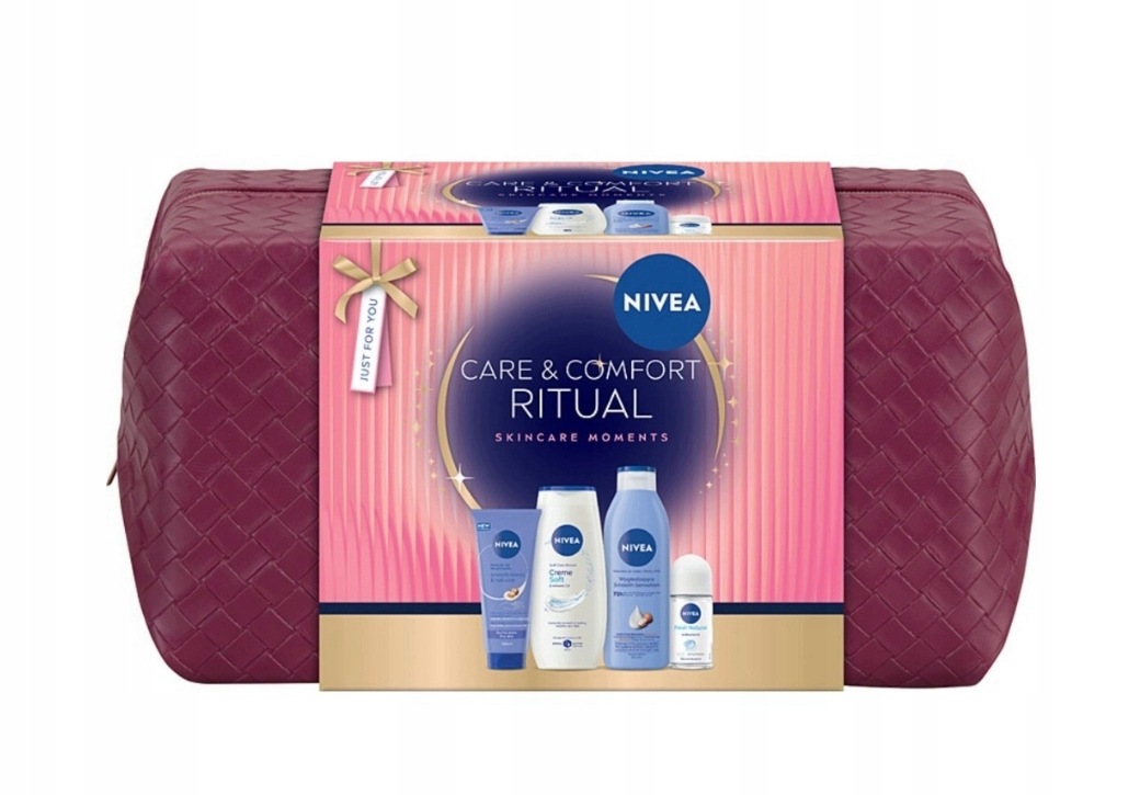 Nivea dárková sada Care Comfort Ritual Pro Ni Kosmetička
