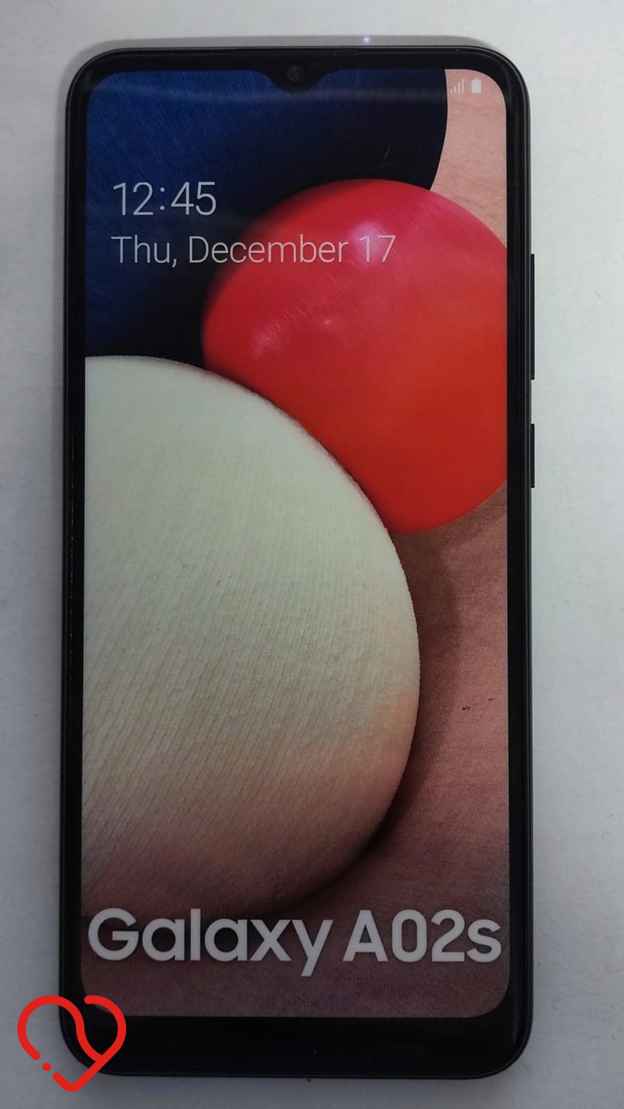 Atrapa eksponat wystawa prezenter smartfon Samsung Galaxy A02s