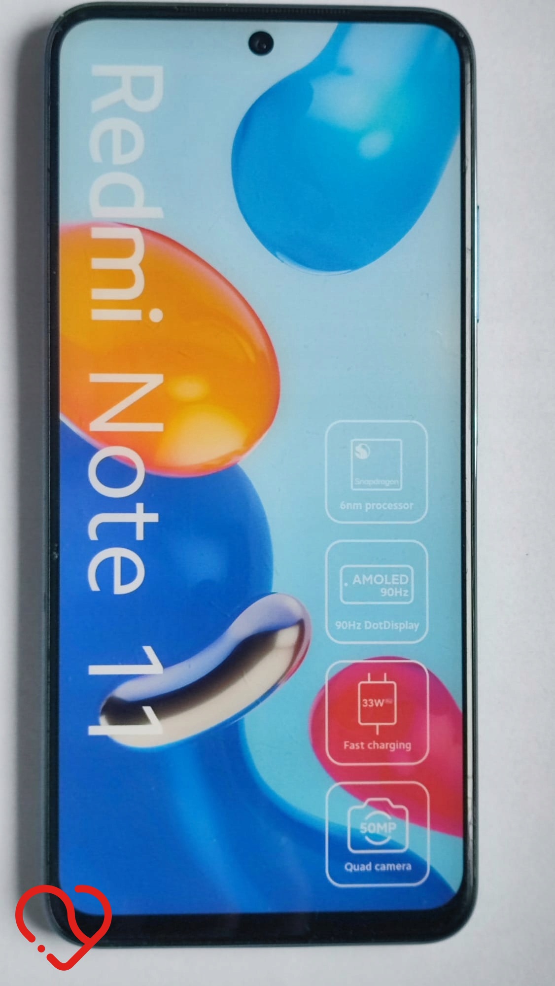 Atrapa eksponat wystawa prezenter smartfon telefon XIAOMI REDMI NOTE 11