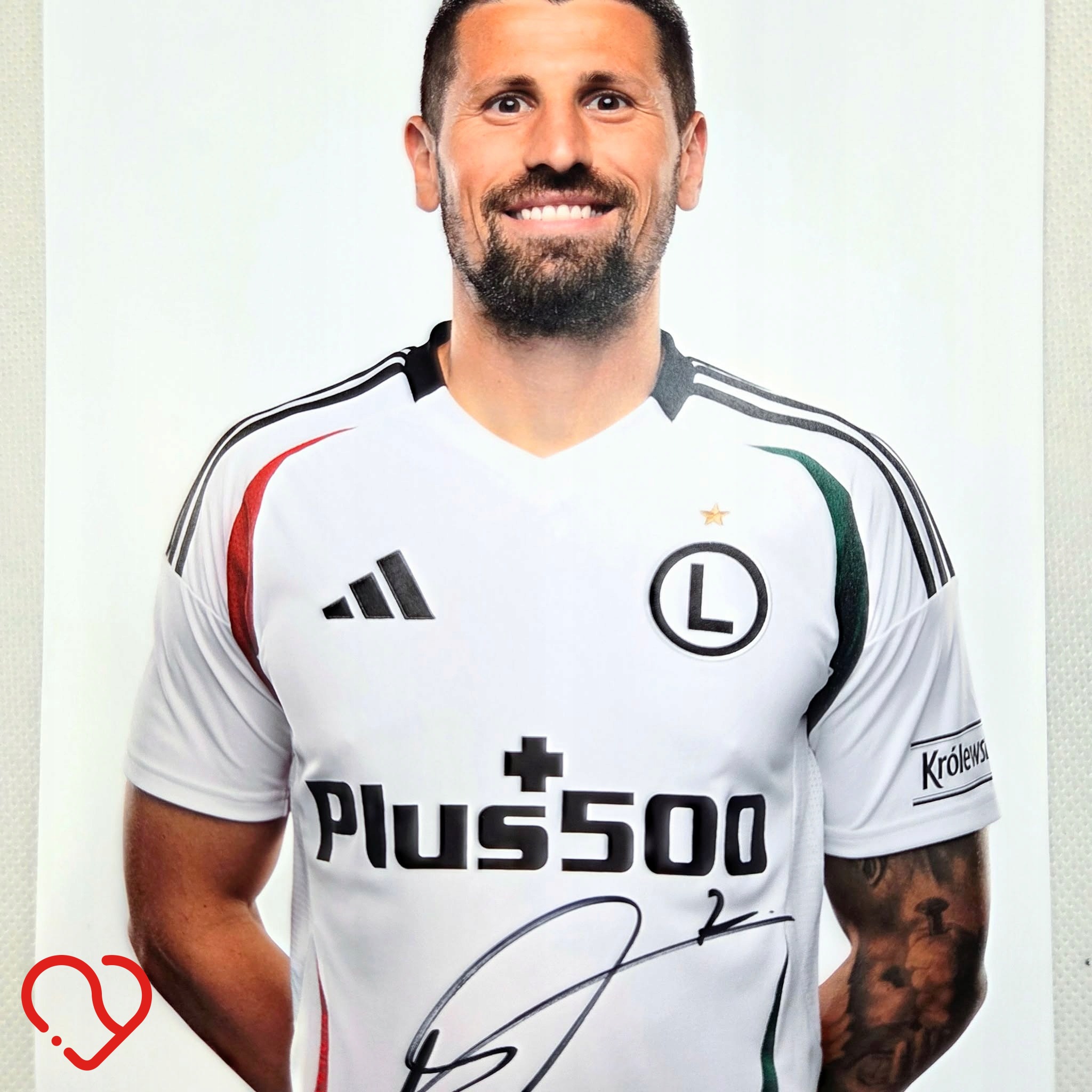 Wszołek - Legia - zdjęcie z autografem (pol)
