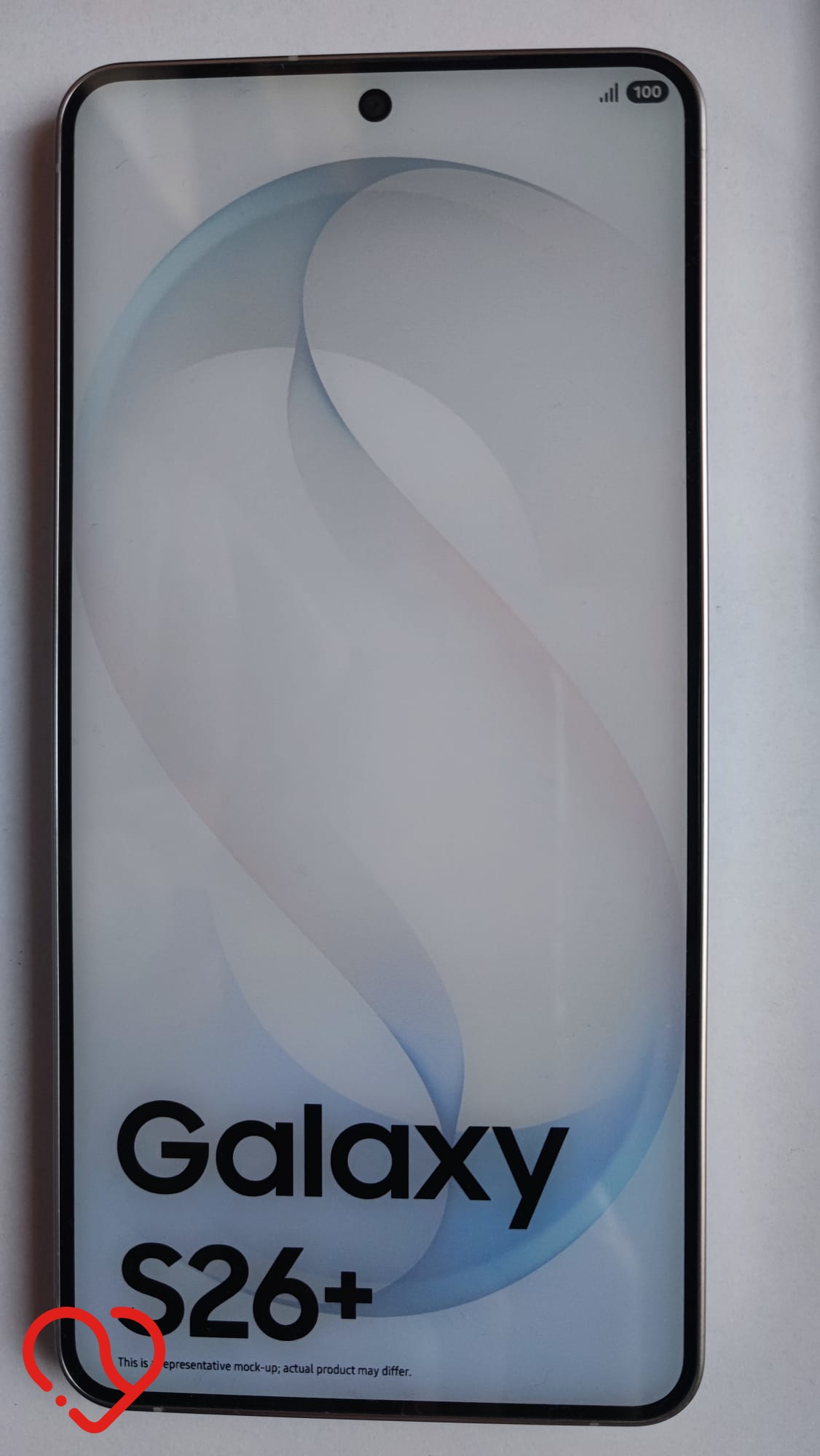 Atrapa eksponat wystawa prezenter smartfon Samsung Galaxy S26+