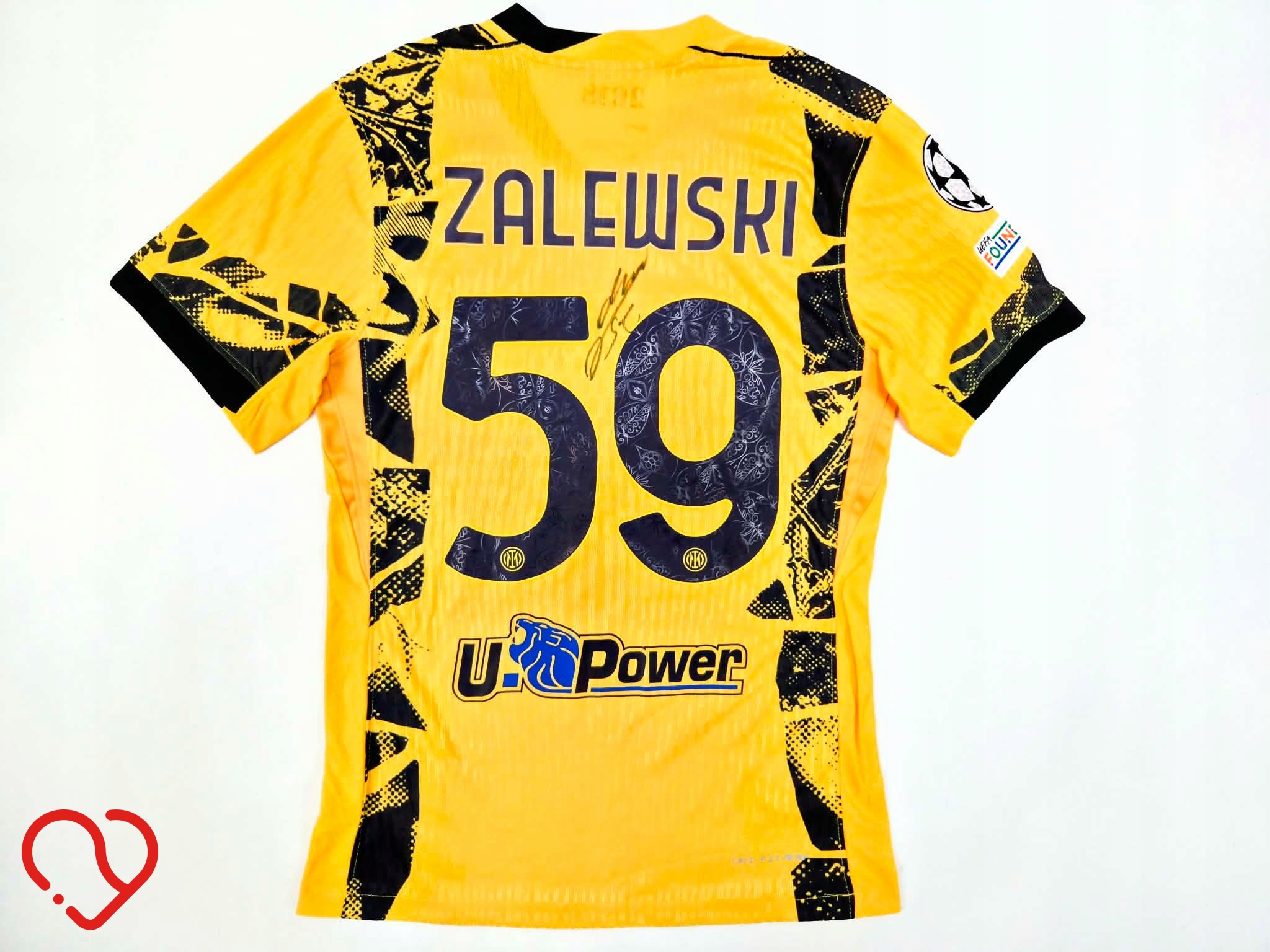 Zalewski - Inter - koszulka z autografem (pol)