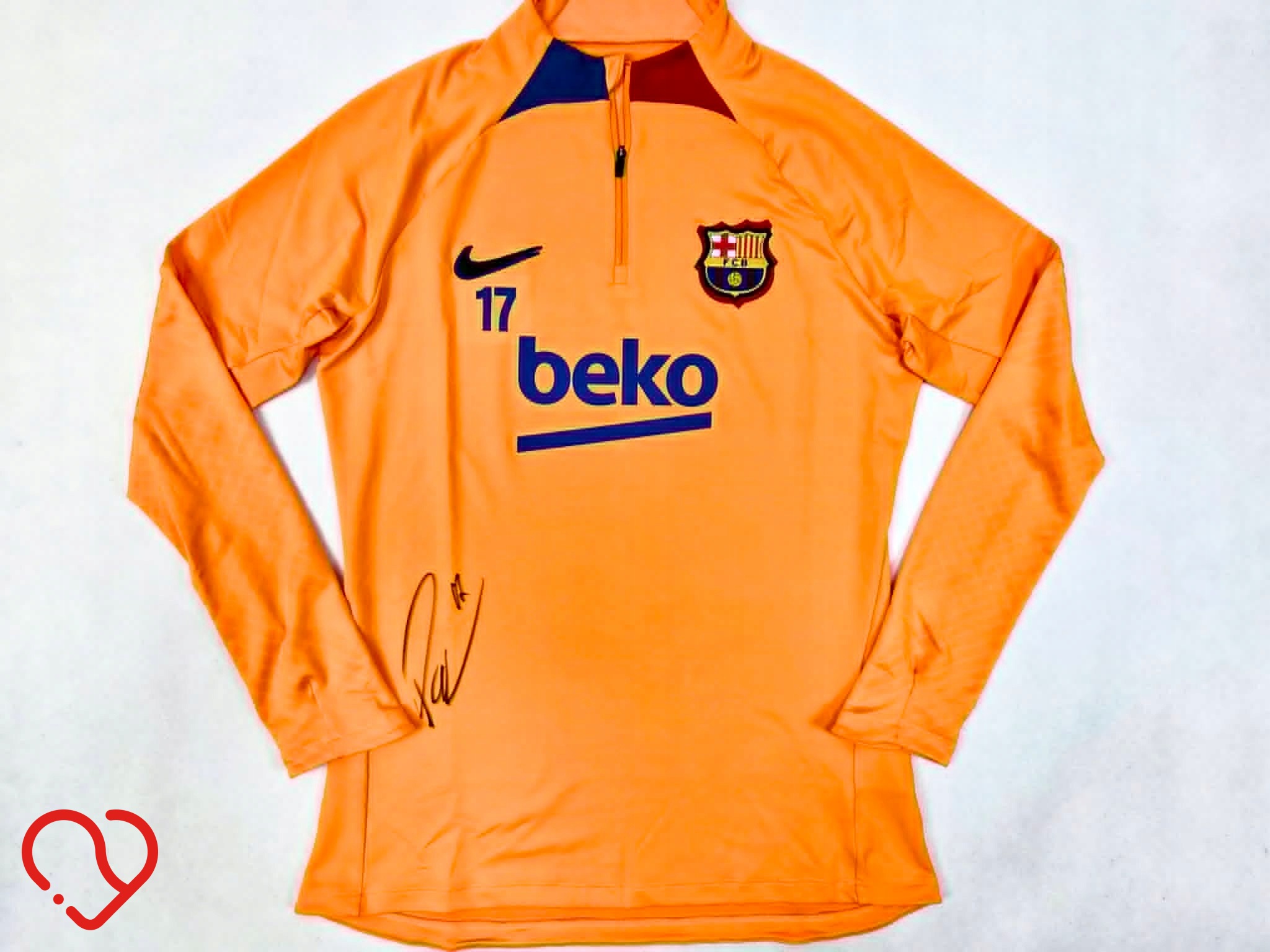 Pajor - FC Barcelona - bluza z autografem (zag)