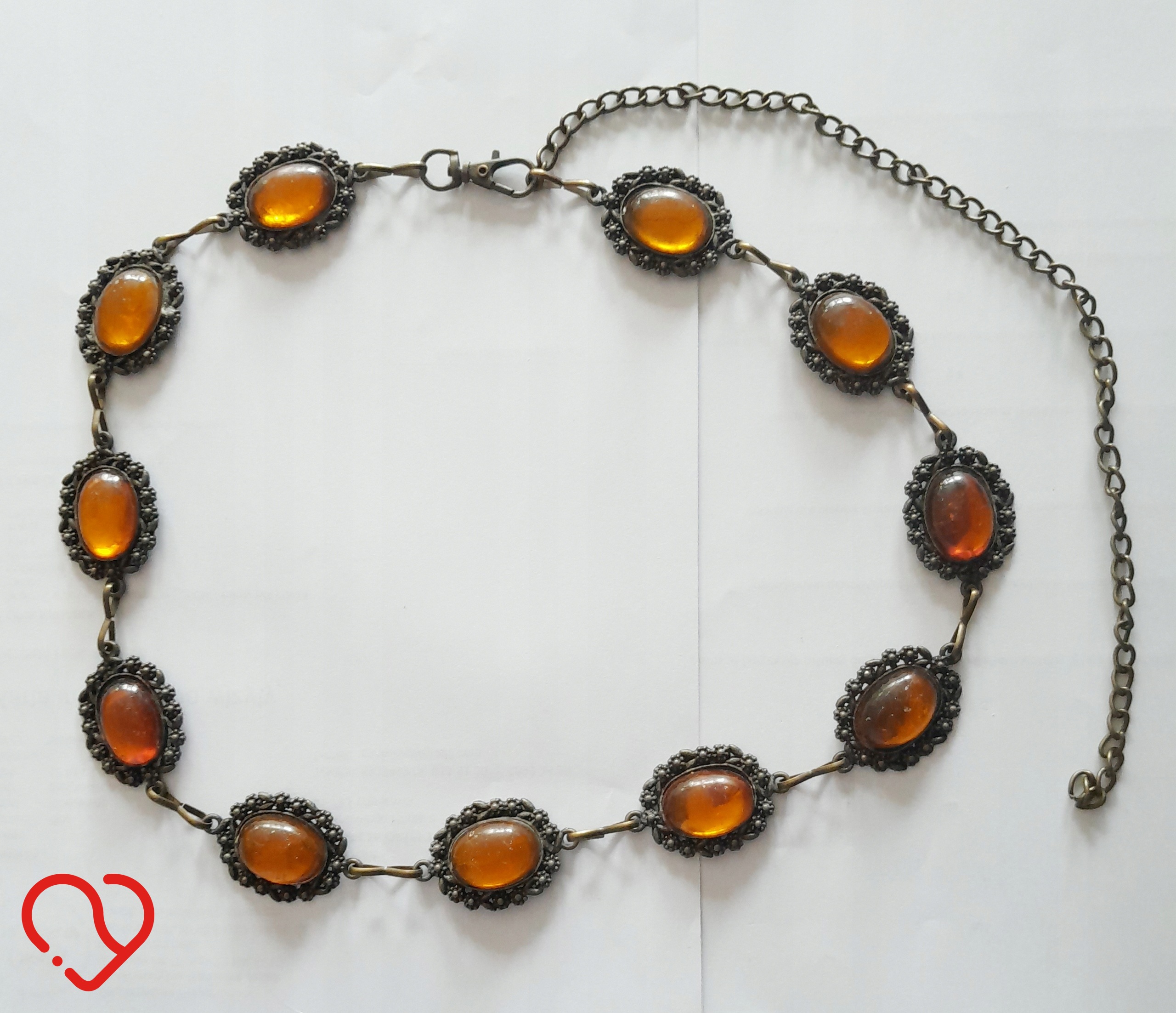 Pasek damski metaloplastyka, regulowany