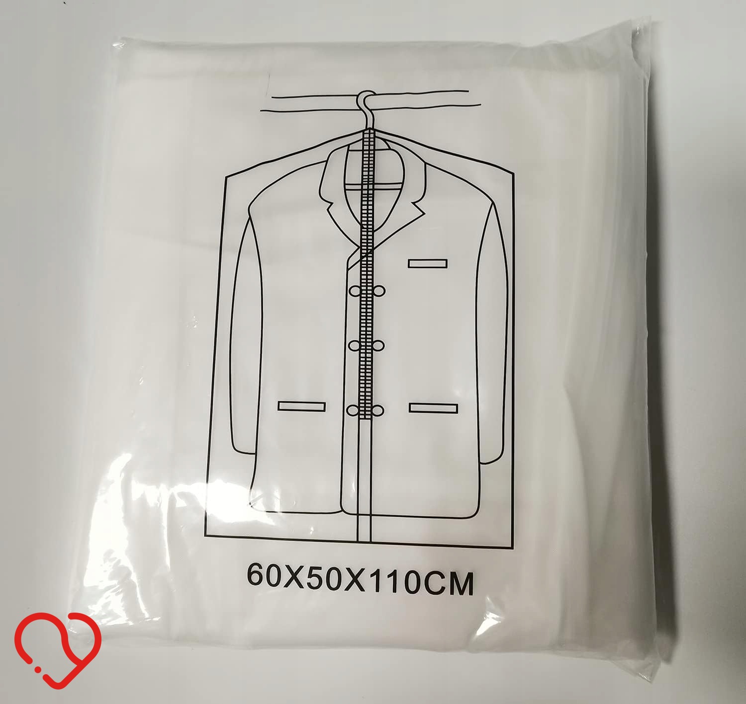 Pokrowiec na ubrania 60x50x110 cm