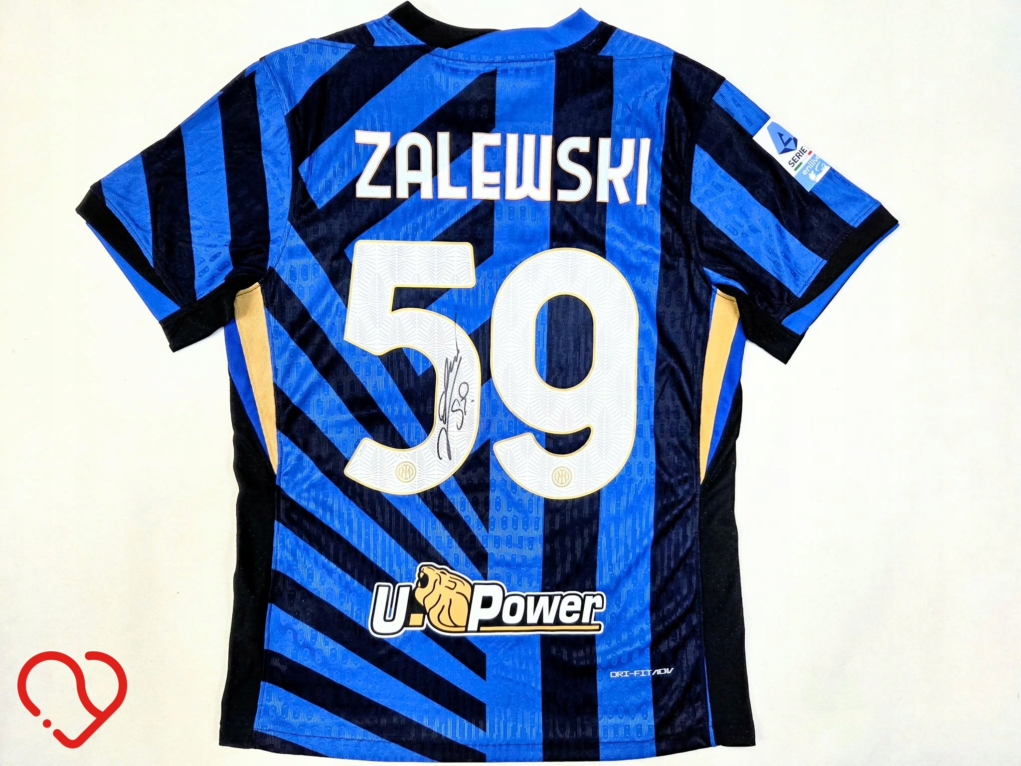 Zalewski - Inter - koszulka z autografem (pol)