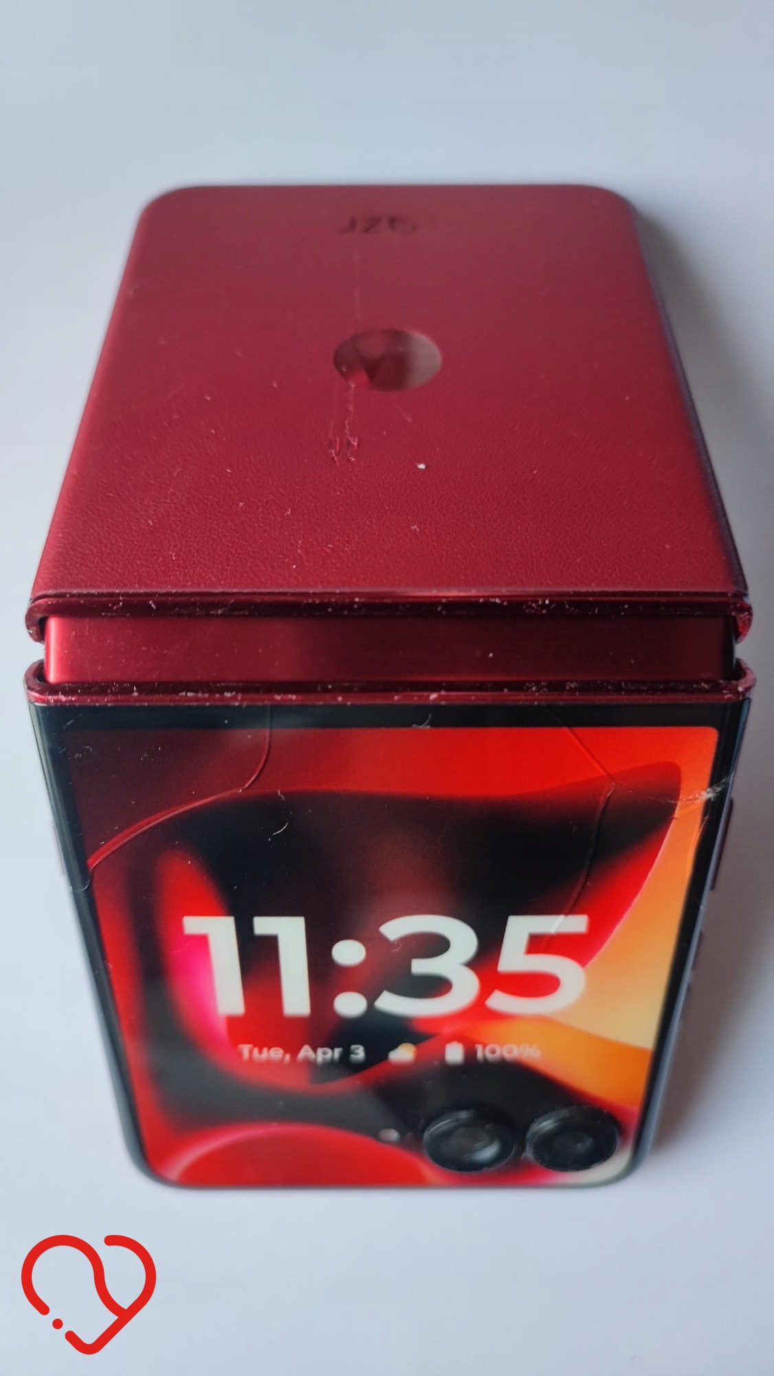 USZKODZONA Atrapa eksponat prezenter smartfon MOTOROLA razr 60 ULTRA