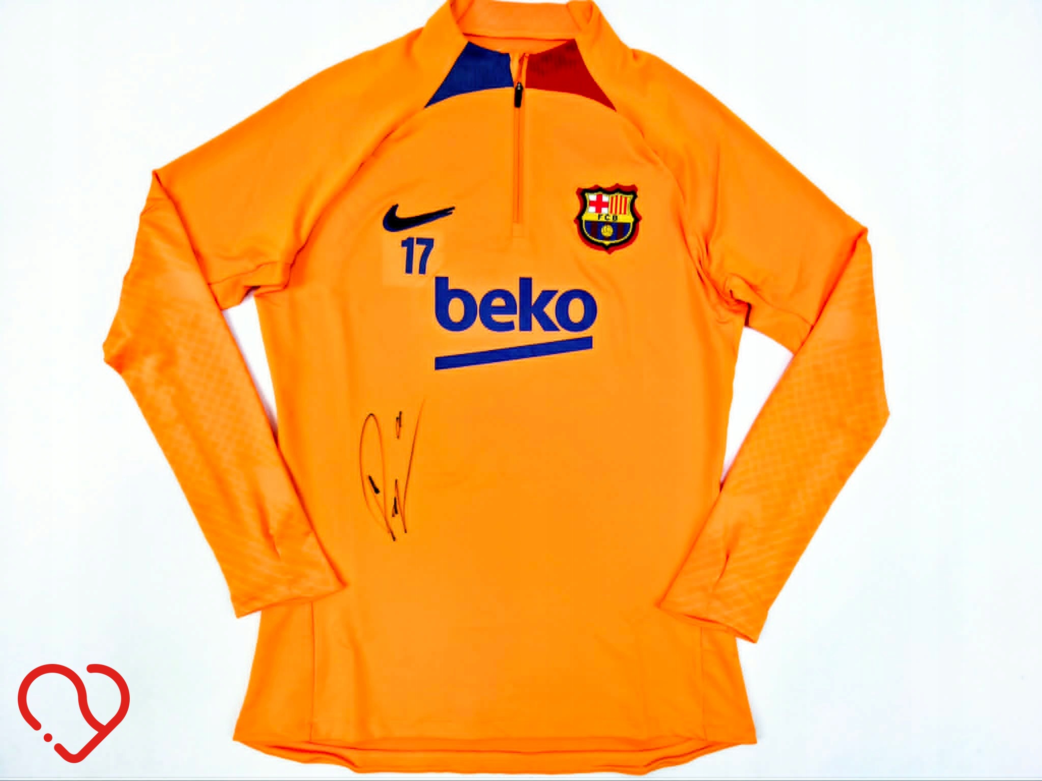 Pajor - FC Barcelona - bluza z autografem (zag)