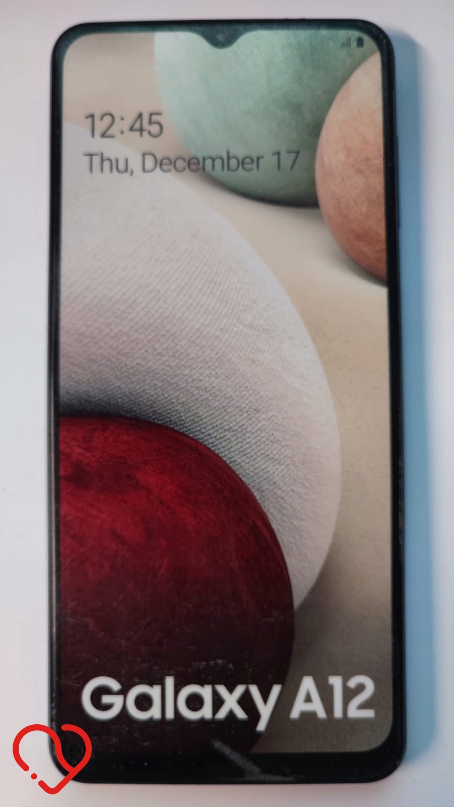 Atrapa eksponat wystawa prezenter smartfon Samsung Galaxy A12